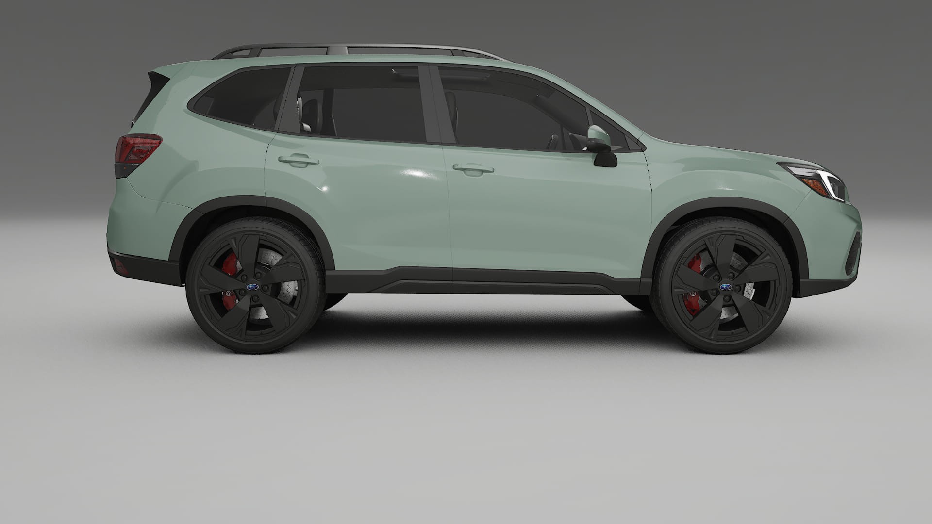 Subaru Forester V SK prefacelift pre LCI TPU Lackskyddsfilm | CINDER Färgskiftande PPF – Komplett Förskuret Kit