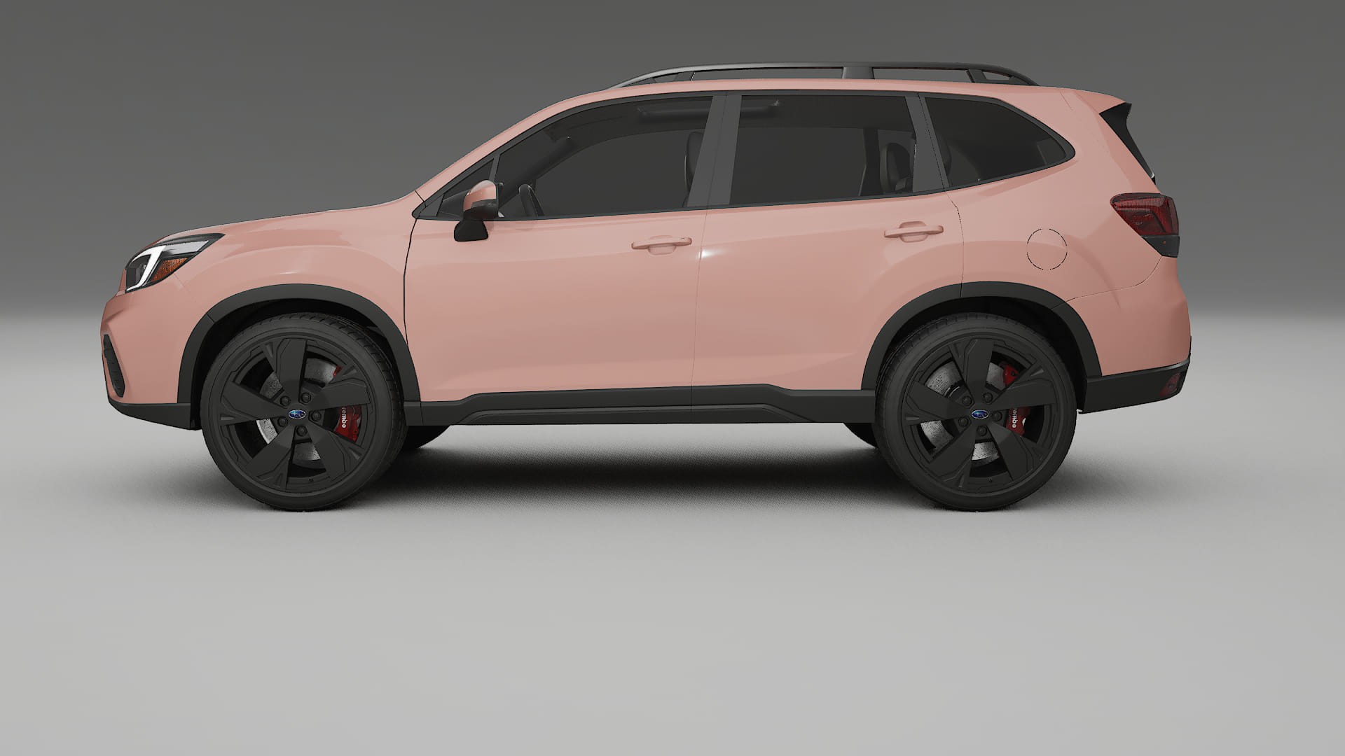 Subaru Forester V SK prefacelift pre LCI TPU Lackskyddsfilm | BLUSH Färgskiftande PPF – Komplett Förskuret Kit