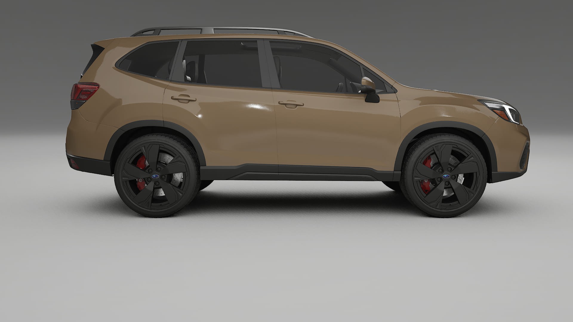 Subaru Forester V SK prefacelift pre LCI TPU Lackskyddsfilm | SAHARA Färgskiftande PPF – Komplett Förskuret Kit