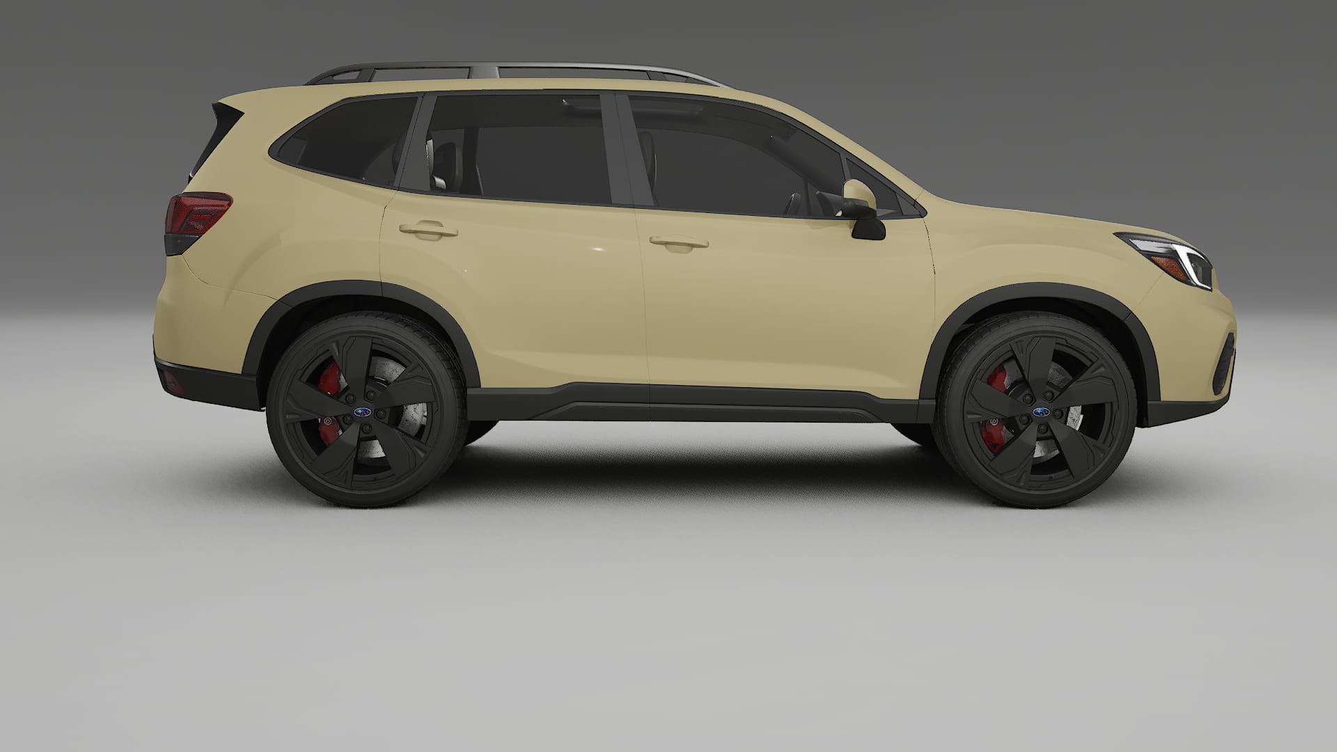 Subaru Forester V SK prefacelift pre LCI TPU Lackskyddsfilm | SAND Färgskiftande PPF – Komplett Förskuret Kit