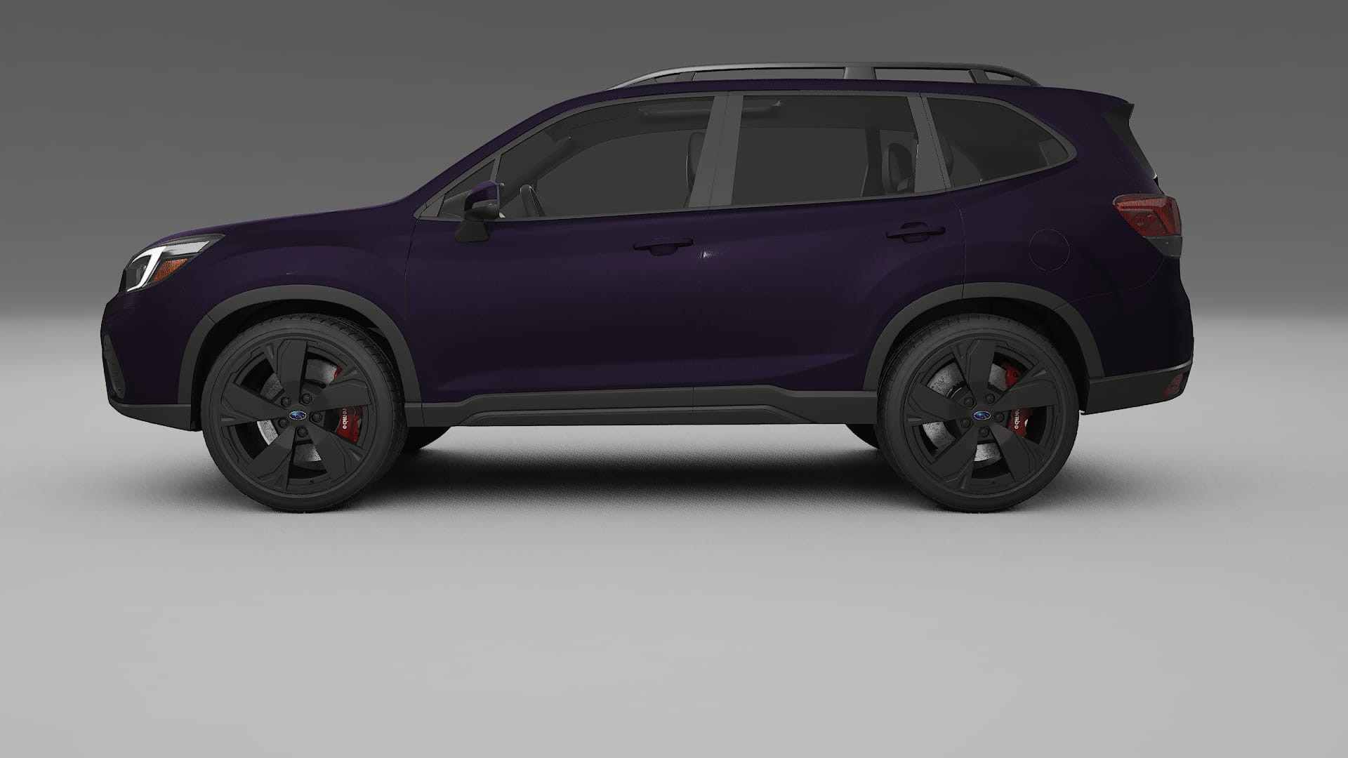 Subaru Forester V SK prefacelift pre LCI TPU Lackskyddsfilm | VIOLET Färgskiftande PPF – Komplett Förskuret Kit