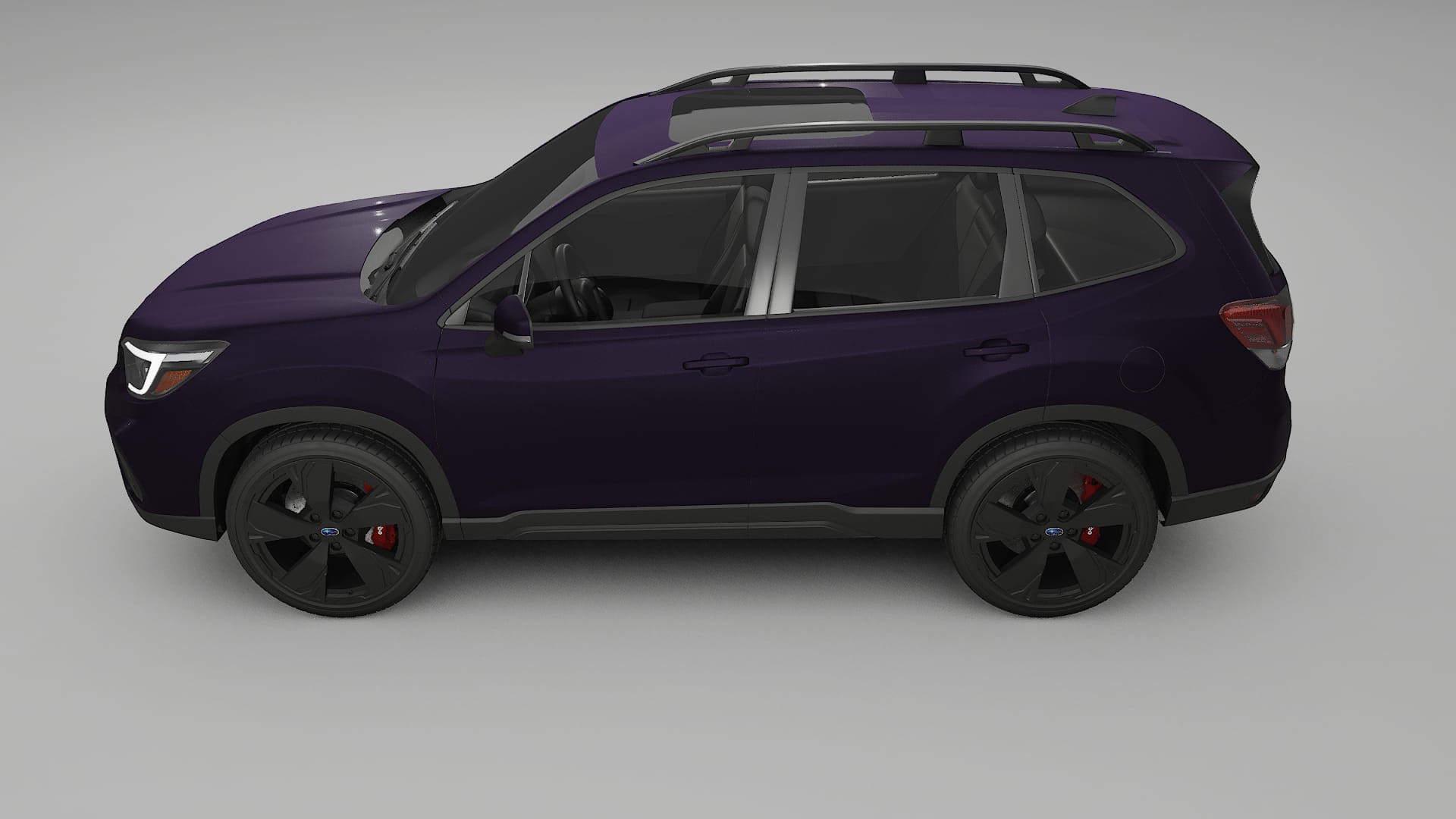 Subaru Forester V SK prefacelift pre LCI TPU Lackskyddsfilm | VIOLET Färgskiftande PPF – Komplett Förskuret Kit