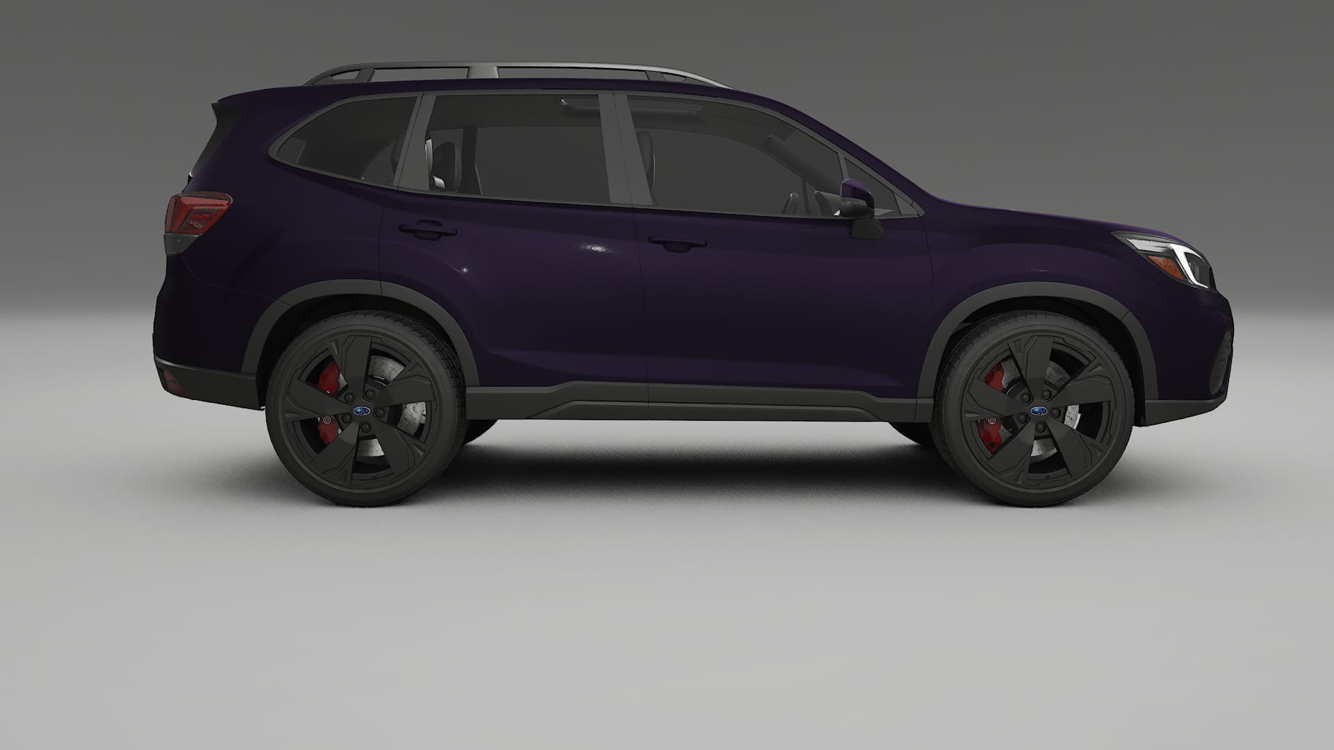 Subaru Forester V SK prefacelift pre LCI TPU Lackskyddsfilm | VIOLET Färgskiftande PPF – Komplett Förskuret Kit