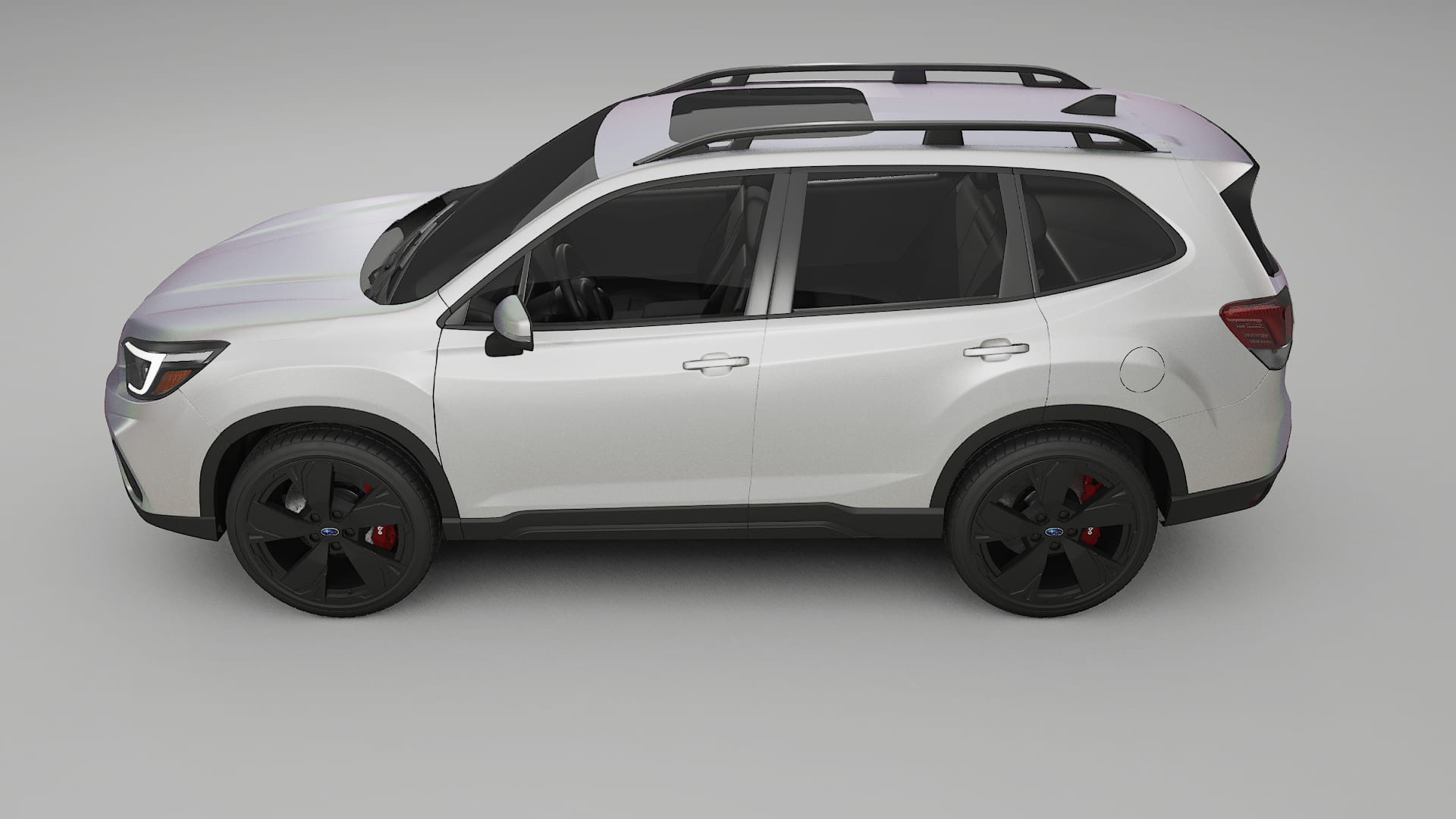 Subaru Forester V SK prefacelift pre LCI TPU Lackskyddsfilm | NEBULA Färgskiftande PPF – Komplett Förskuret Kit