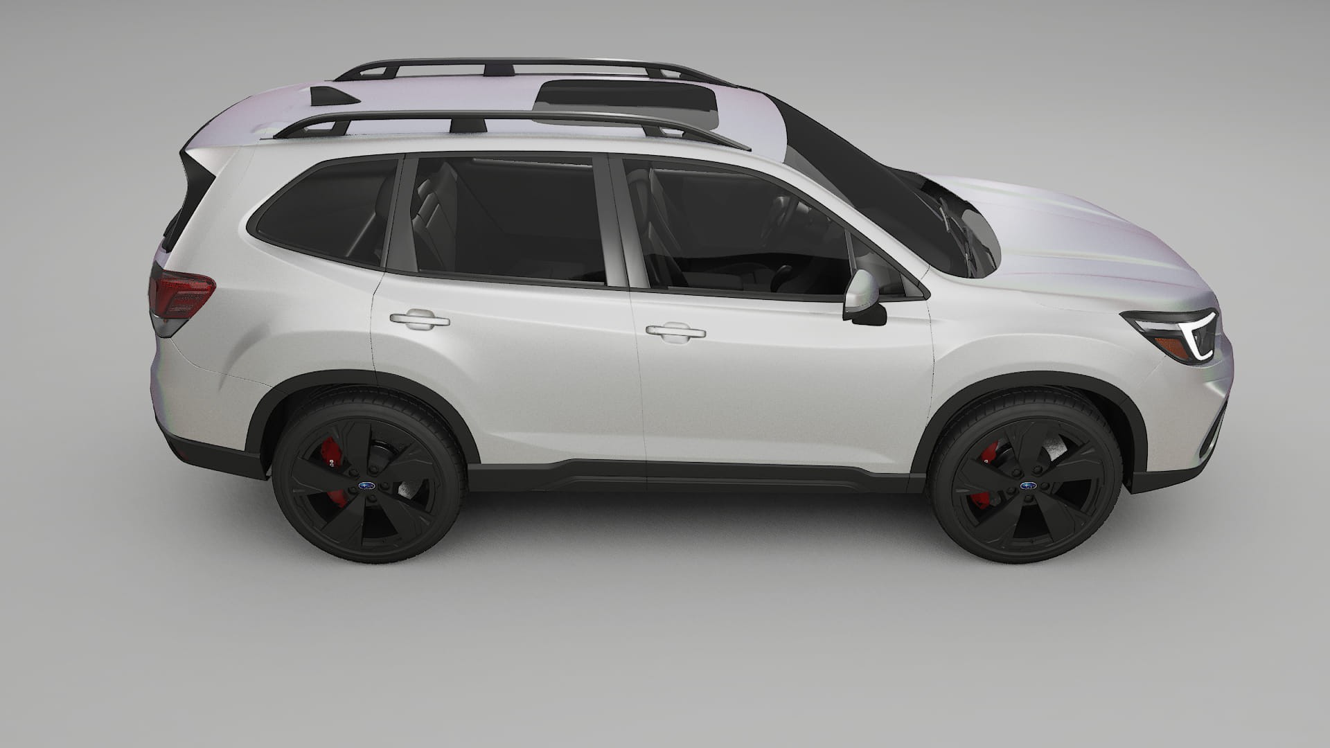 Subaru Forester V SK prefacelift pre LCI TPU Lackskyddsfilm | NEBULA Färgskiftande PPF – Komplett Förskuret Kit