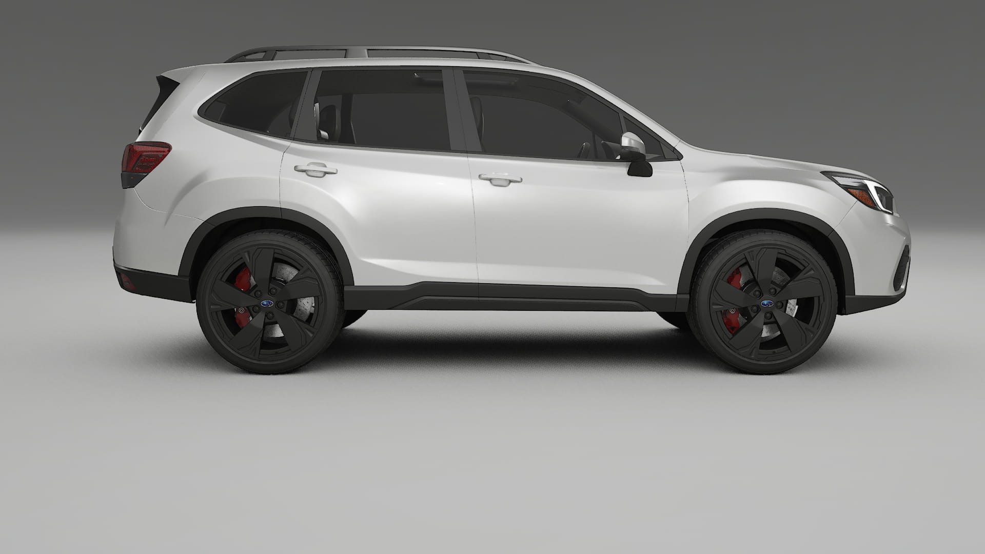 Subaru Forester V SK prefacelift pre LCI TPU Lackskyddsfilm | OPAL Färgskiftande PPF – Komplett Förskuret Kit