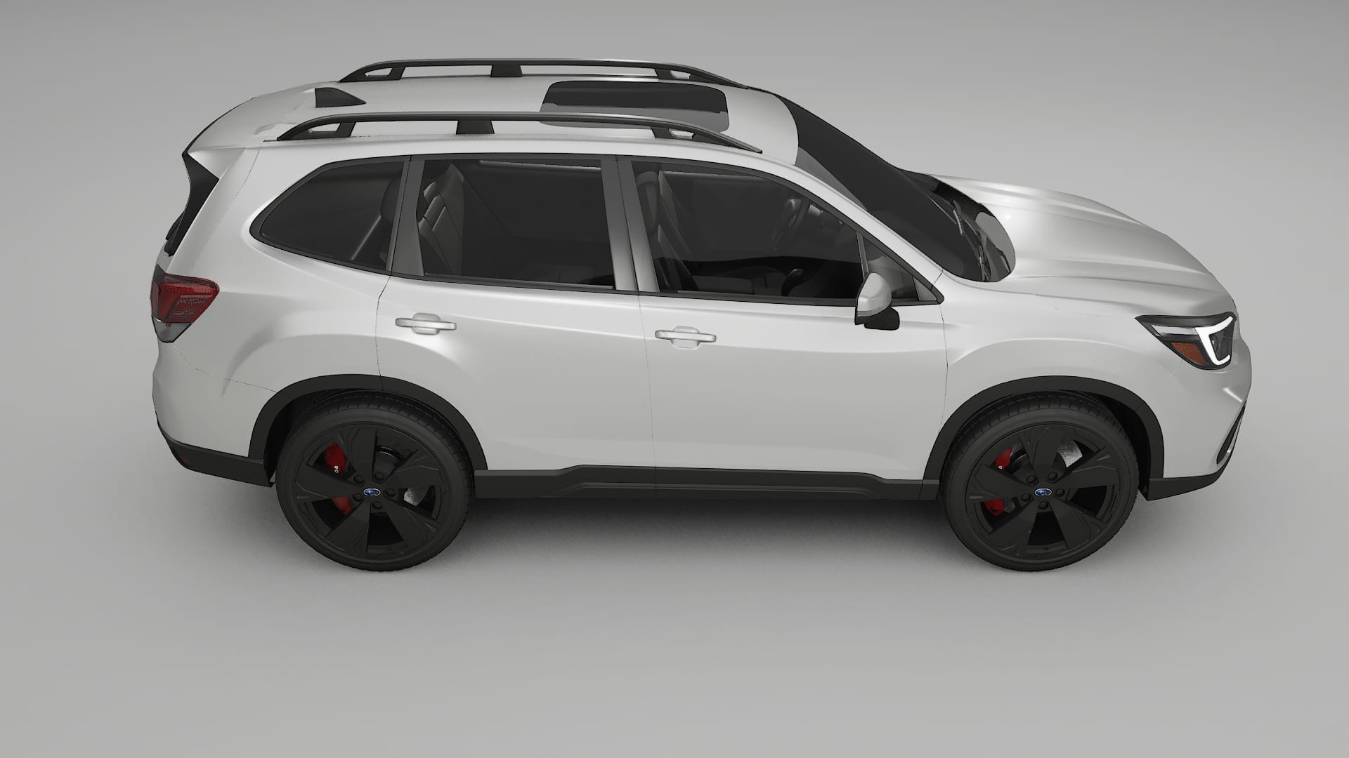 Subaru Forester V SK prefacelift pre LCI TPU Lackskyddsfilm | OPAL Färgskiftande PPF – Komplett Förskuret Kit