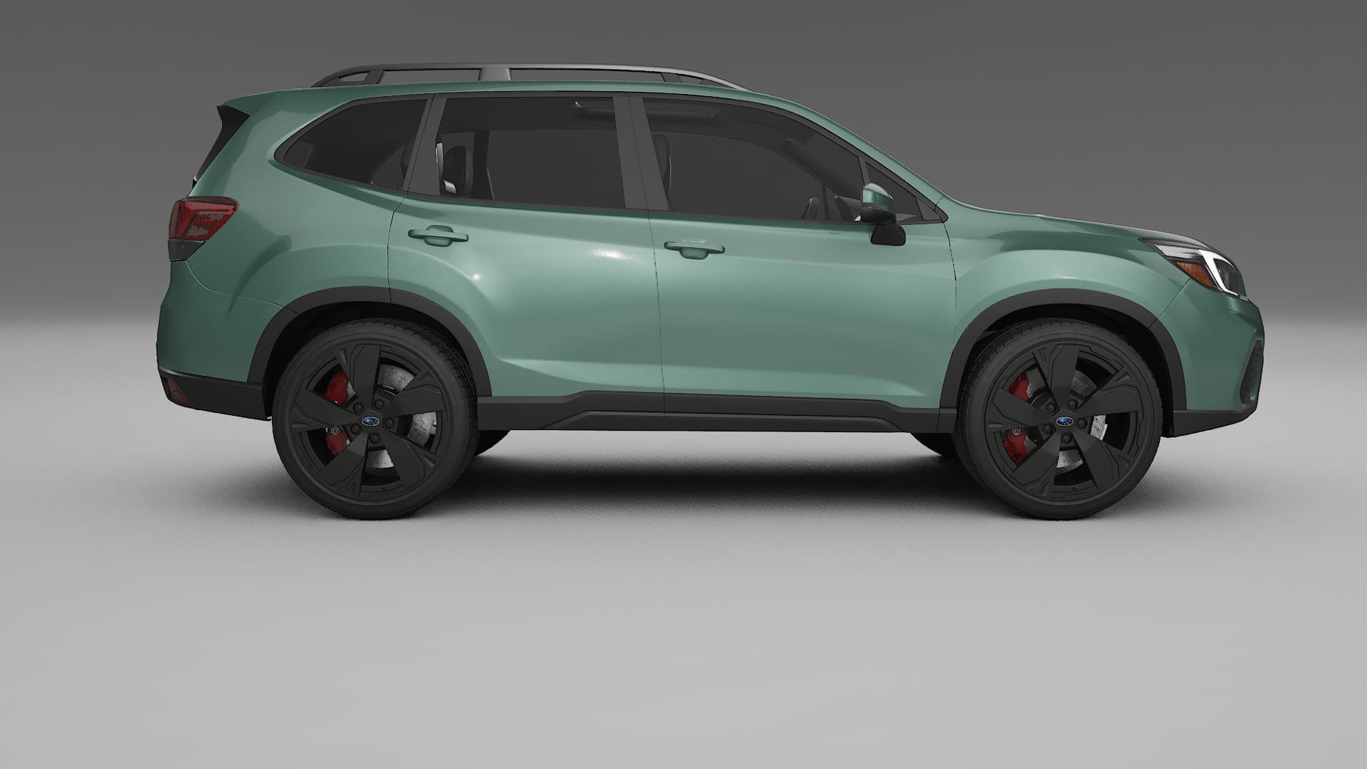 Subaru Forester V SK prefacelift pre LCI TPU Lackskyddsfilm | EVERGREEN Färgskiftande PPF – Komplett Förskuret Kit