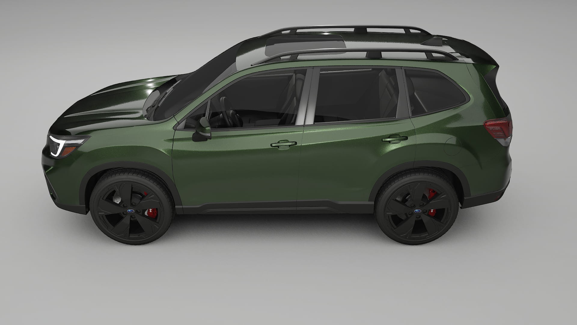 Subaru Forester V SK prefacelift pre LCI TPU Lackskyddsfilm | LAGOON Färgskiftande PPF – Komplett Förskuret Kit