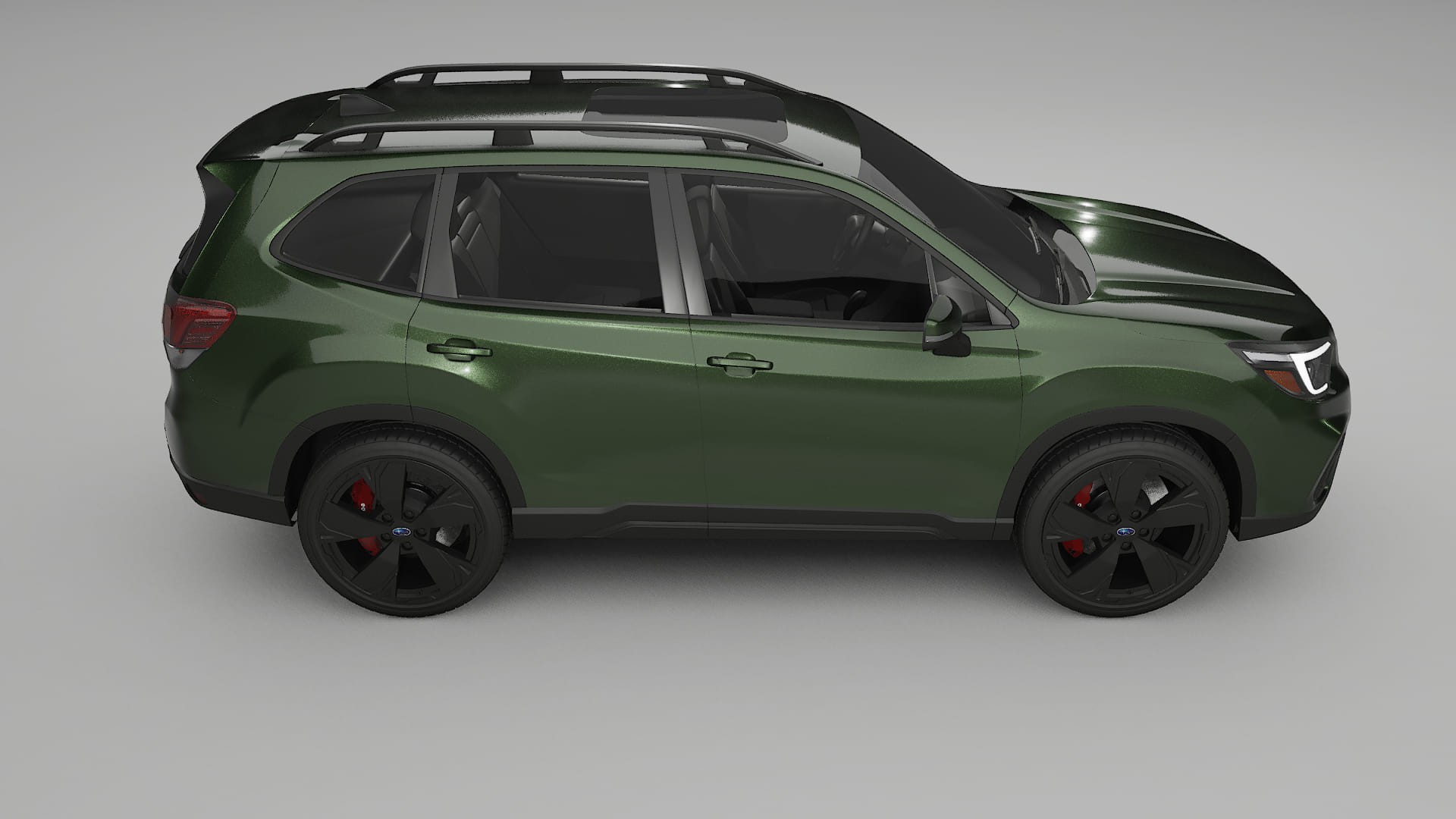 Subaru Forester V SK prefacelift pre LCI TPU Lackskyddsfilm | LAGOON Färgskiftande PPF – Komplett Förskuret Kit