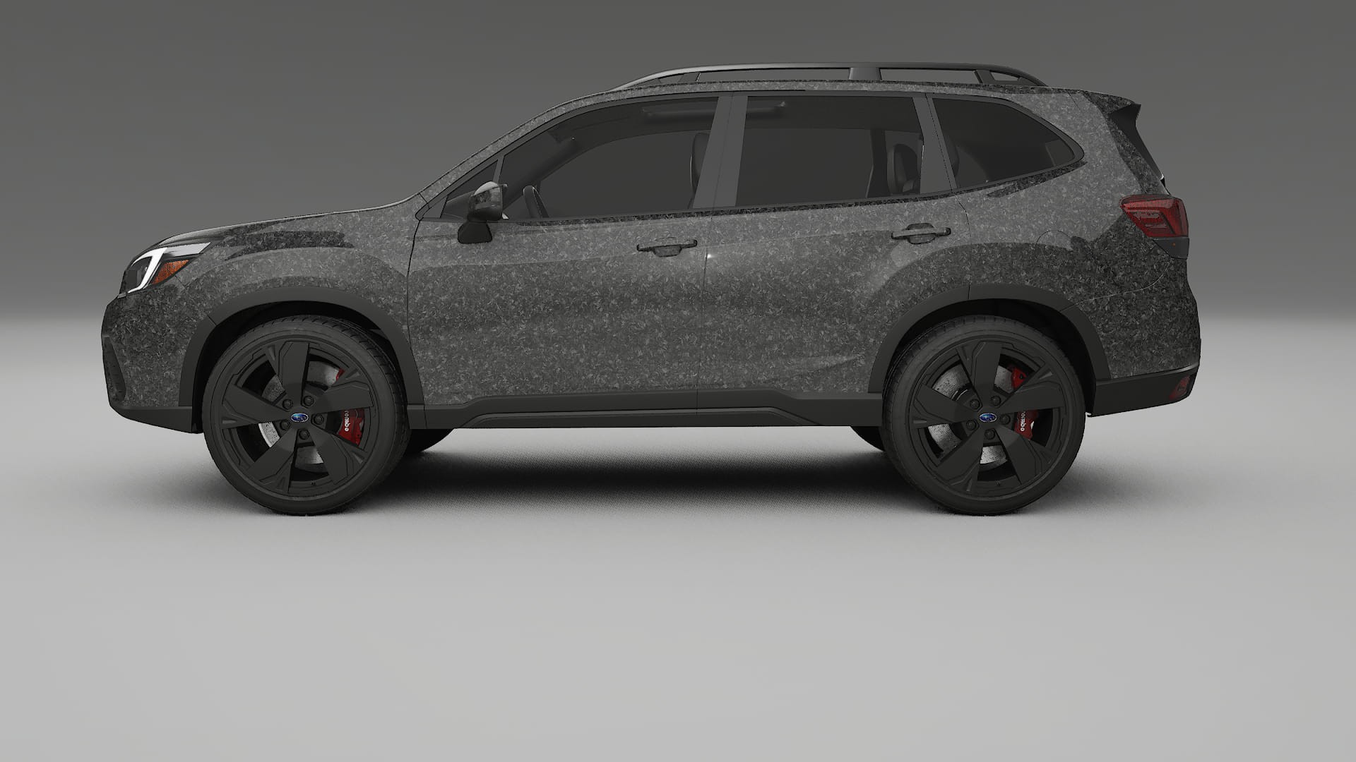 Subaru Forester V SK prefacelift pre LCI TPU Lackskyddsfilm | FORGED S Färgskiftande PPF – Komplett Förskuret Kit