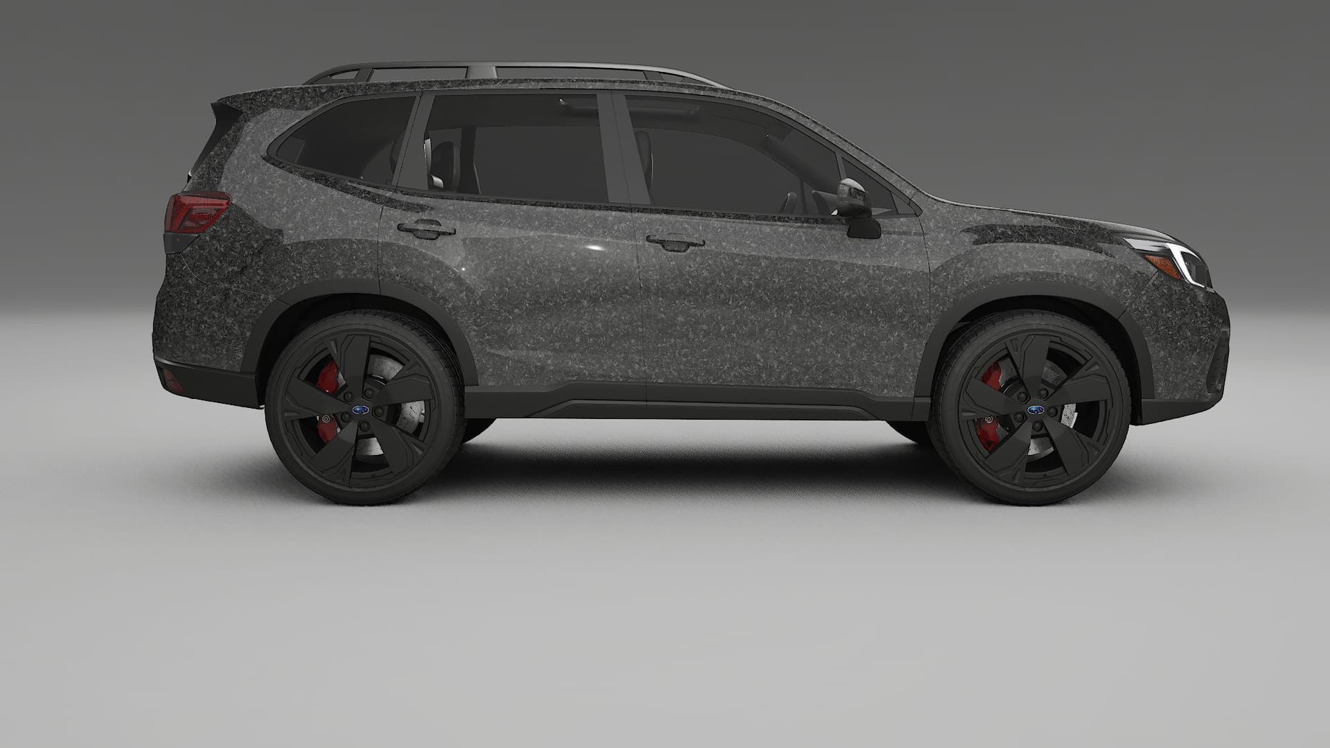 Subaru Forester V SK prefacelift pre LCI TPU Lackskyddsfilm | FORGED S Färgskiftande PPF – Komplett Förskuret Kit