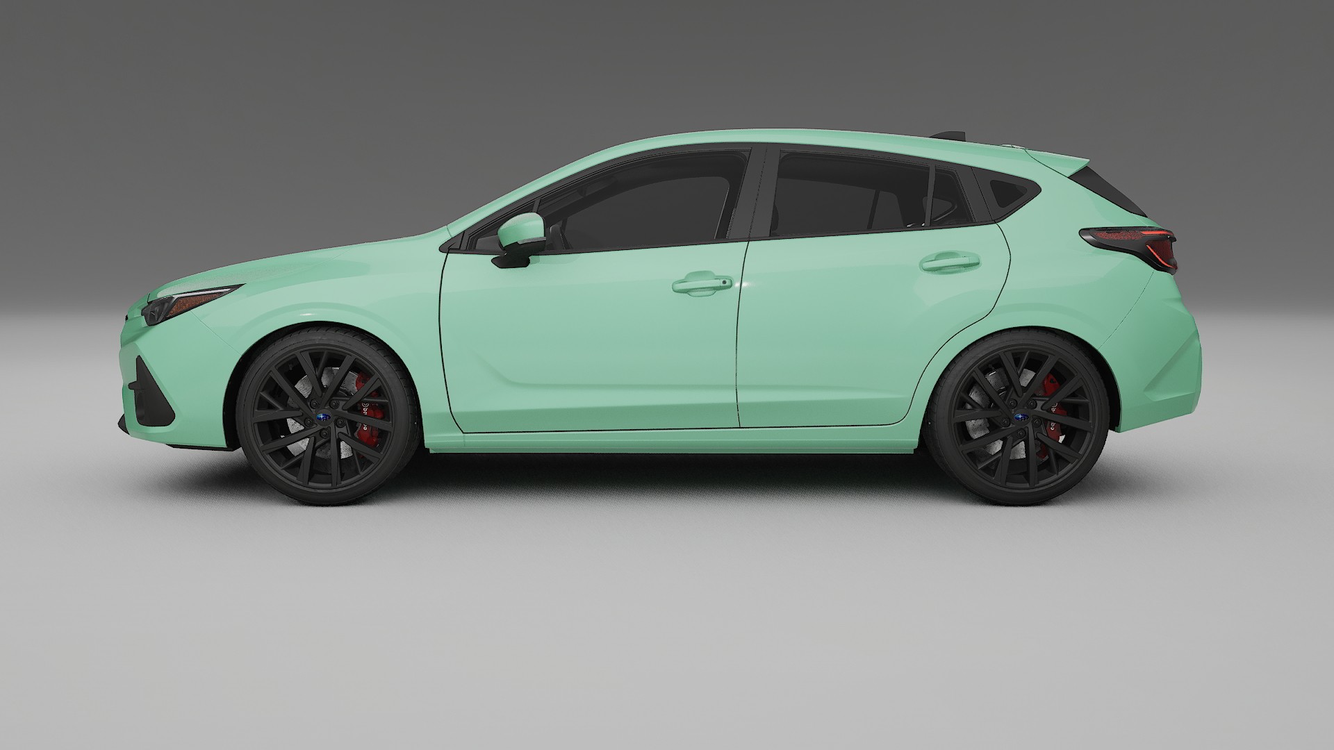 Subaru Impreza GU TPU Lackskyddsfilm | DUSTY Färgskiftande PPF – Komplett Förskuret Kit