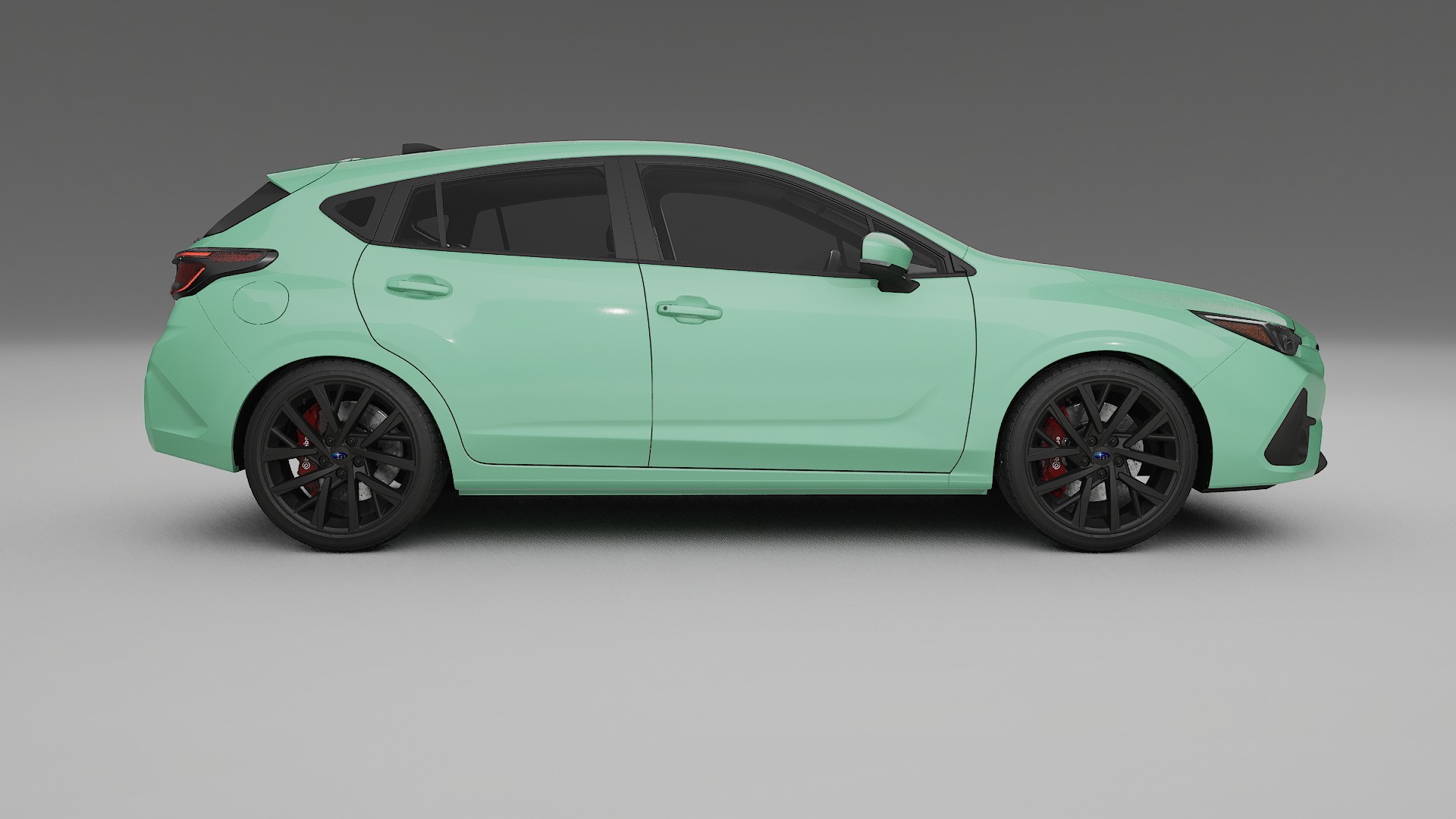 Subaru Impreza GU TPU Lackskyddsfilm | DUSTY Färgskiftande PPF – Komplett Förskuret Kit