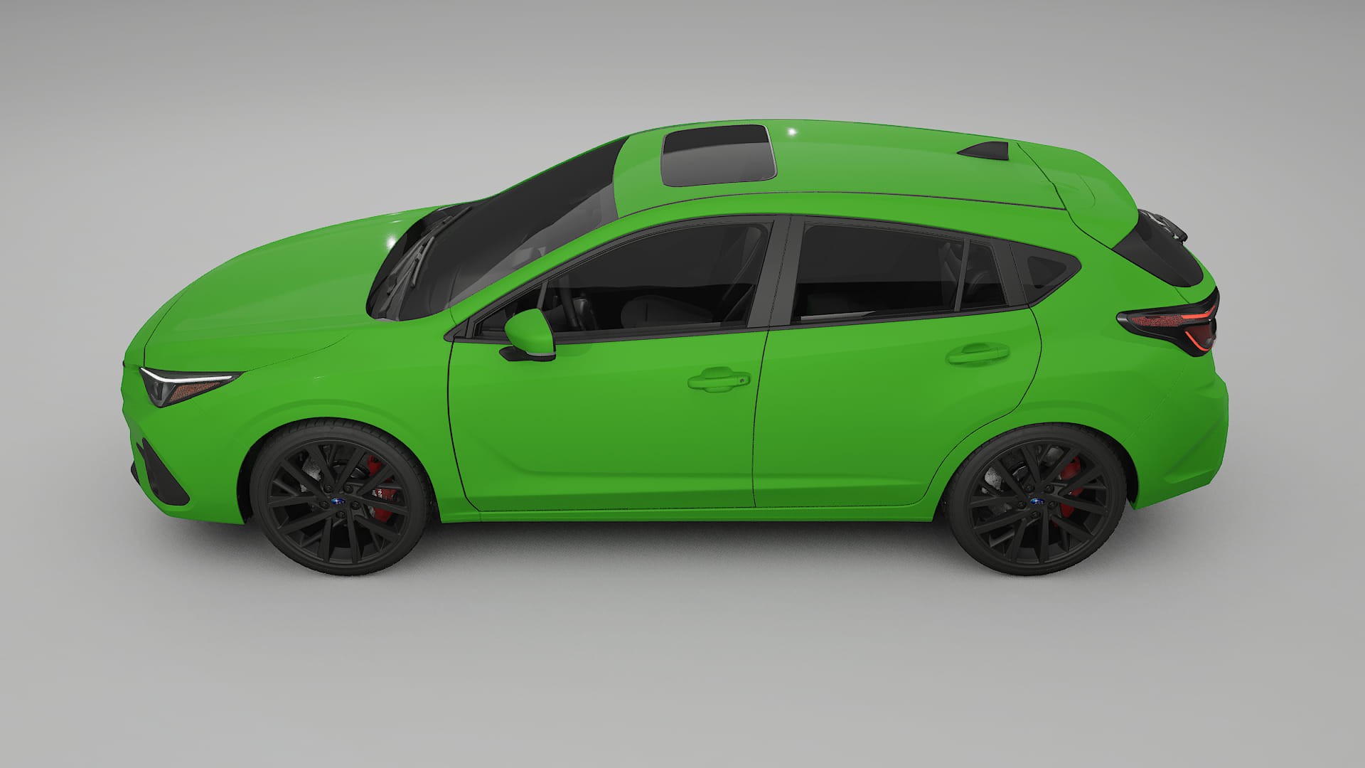 Subaru Impreza GU TPU Lackskyddsfilm | VENOM Färgskiftande PPF – Komplett Förskuret Kit