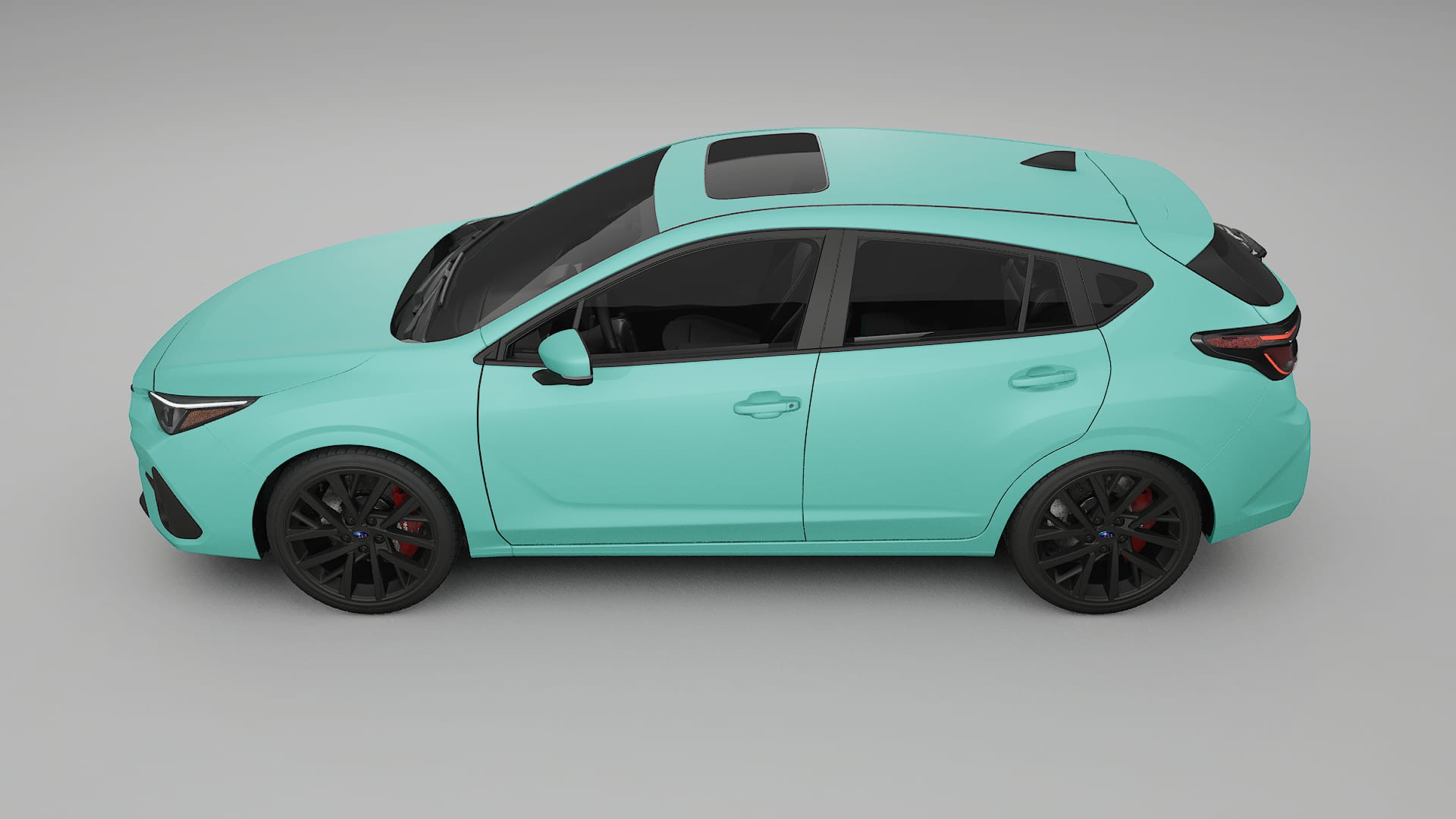 Subaru Impreza GU TPU Lackskyddsfilm | FROST Färgskiftande PPF – Komplett Förskuret Kit