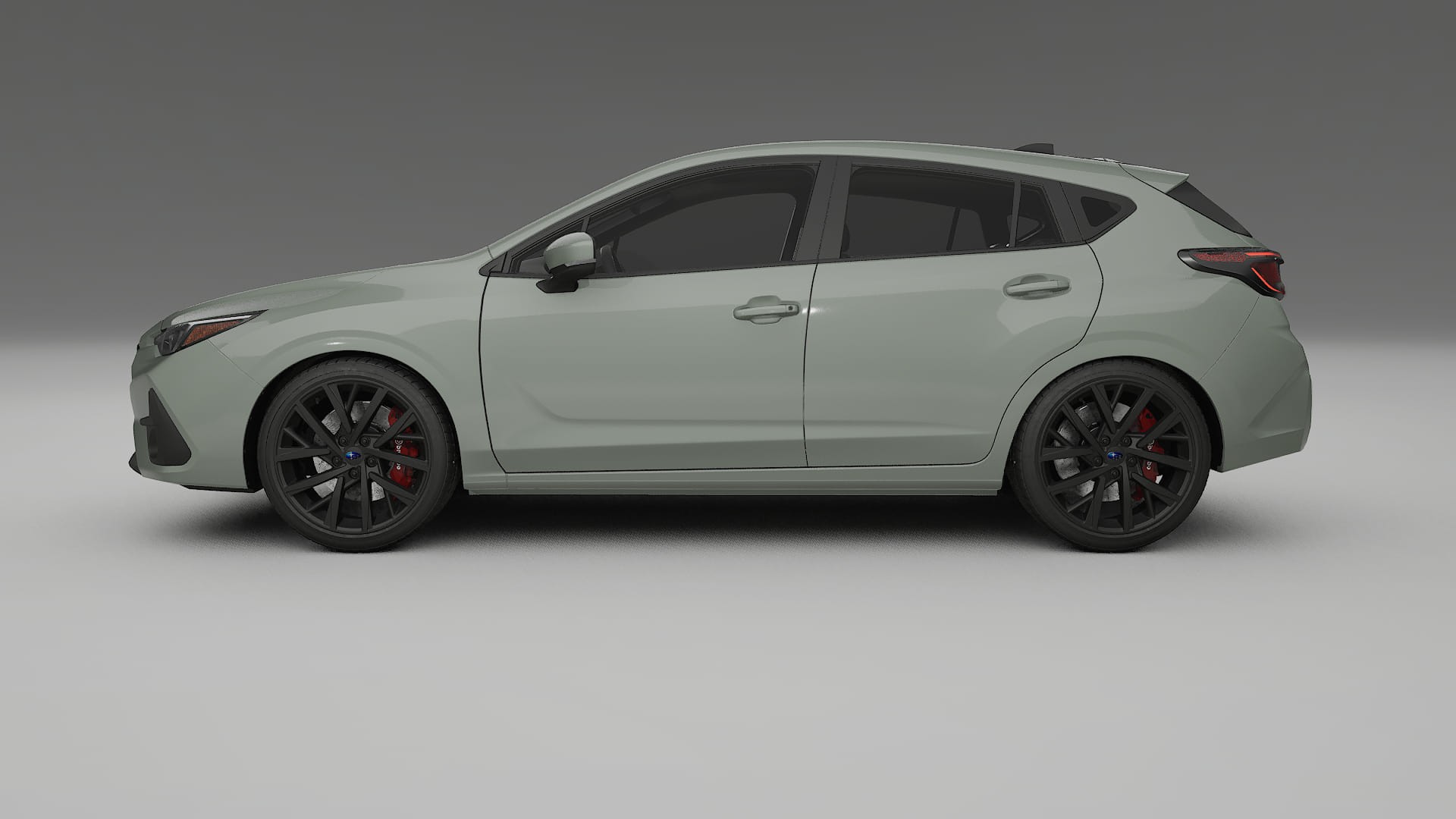 Subaru Impreza GU TPU Lackskyddsfilm | SLATE Färgskiftande PPF – Komplett Förskuret Kit