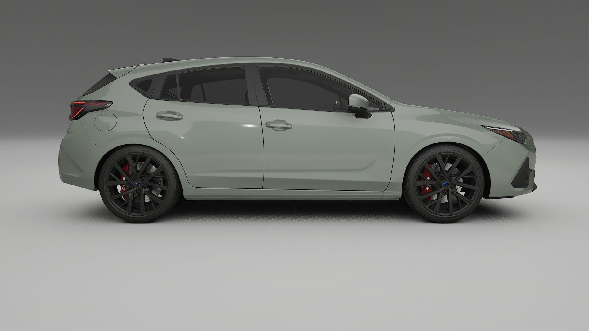 Subaru Impreza GU TPU Lackskyddsfilm | SLATE Färgskiftande PPF – Komplett Förskuret Kit