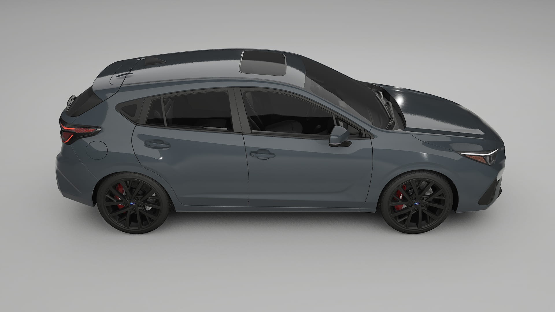 Subaru Impreza GU TPU Lackskyddsfilm | GRANITE Färgskiftande PPF – Komplett Förskuret Kit