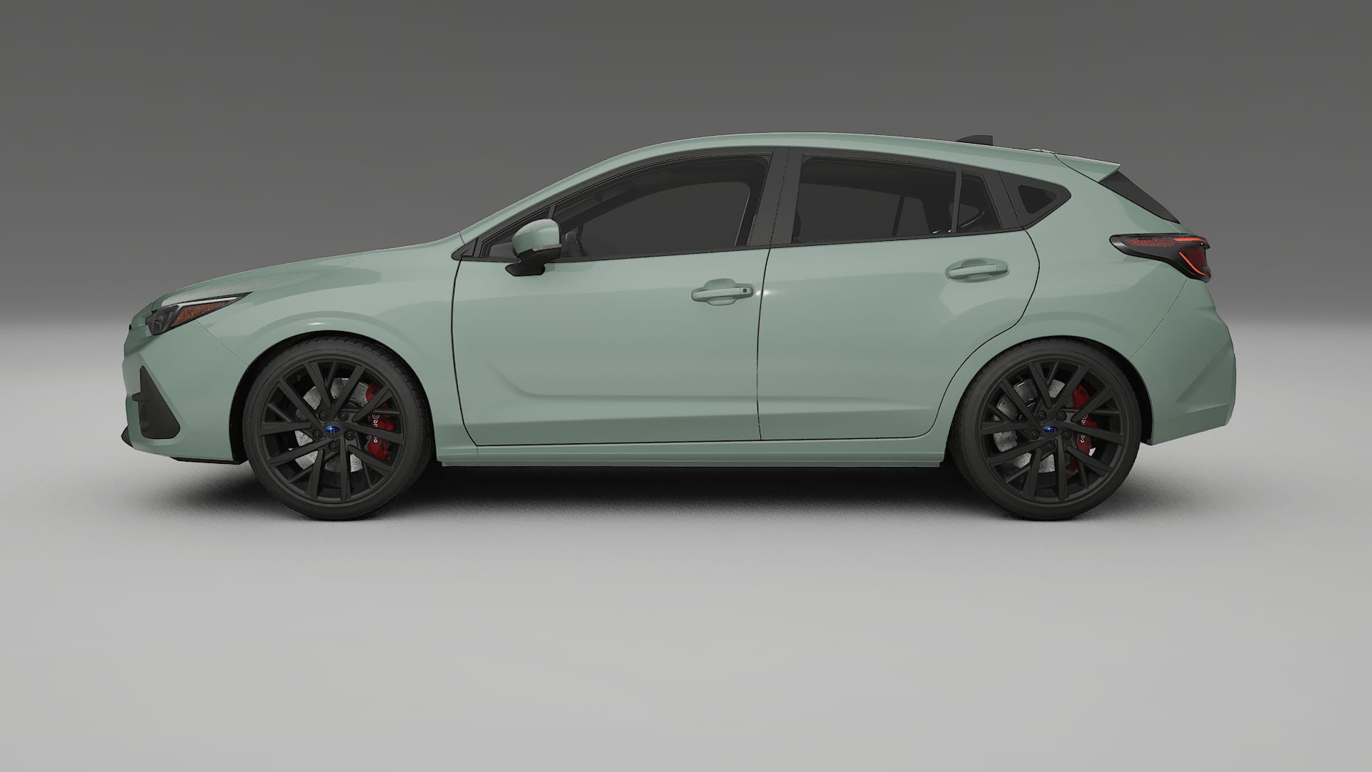 Subaru Impreza GU TPU Lackskyddsfilm | CINDER Färgskiftande PPF – Komplett Förskuret Kit