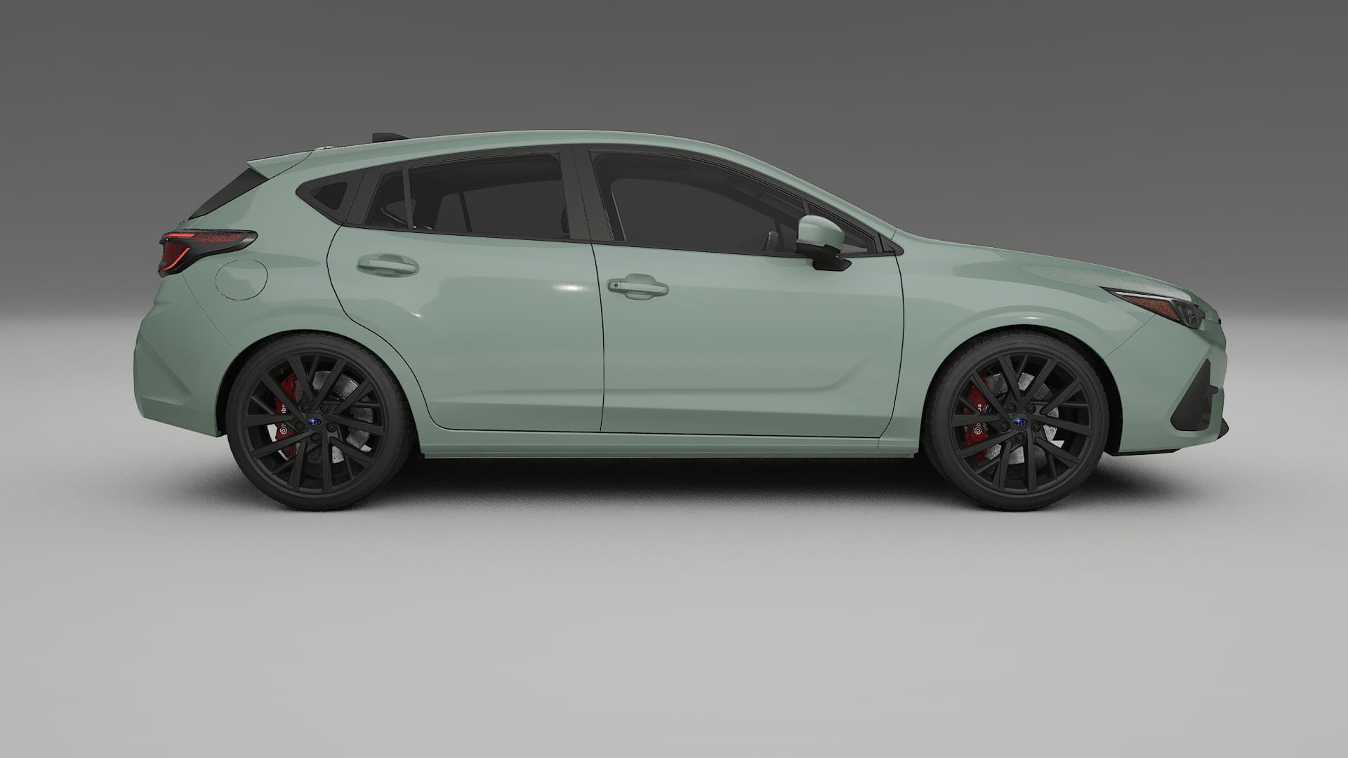 Subaru Impreza GU TPU Lackskyddsfilm | CINDER Färgskiftande PPF – Komplett Förskuret Kit