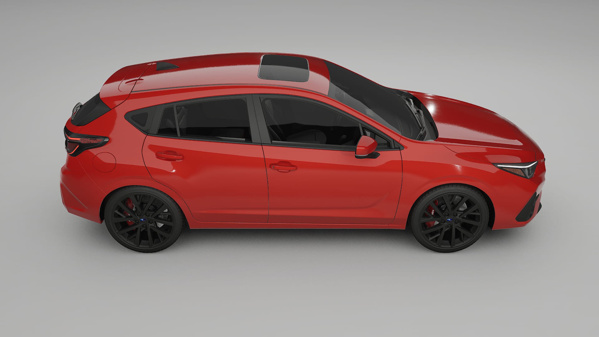 Subaru Impreza GU TPU Lackskyddsfilm | BLAZE Färgskiftande PPF – Komplett Förskuret Kit