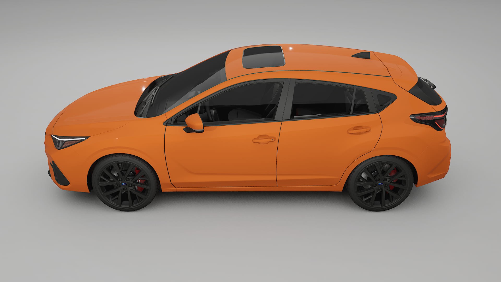 Subaru Impreza GU TPU Lackskyddsfilm | ROCKET Färgskiftande PPF – Komplett Förskuret Kit