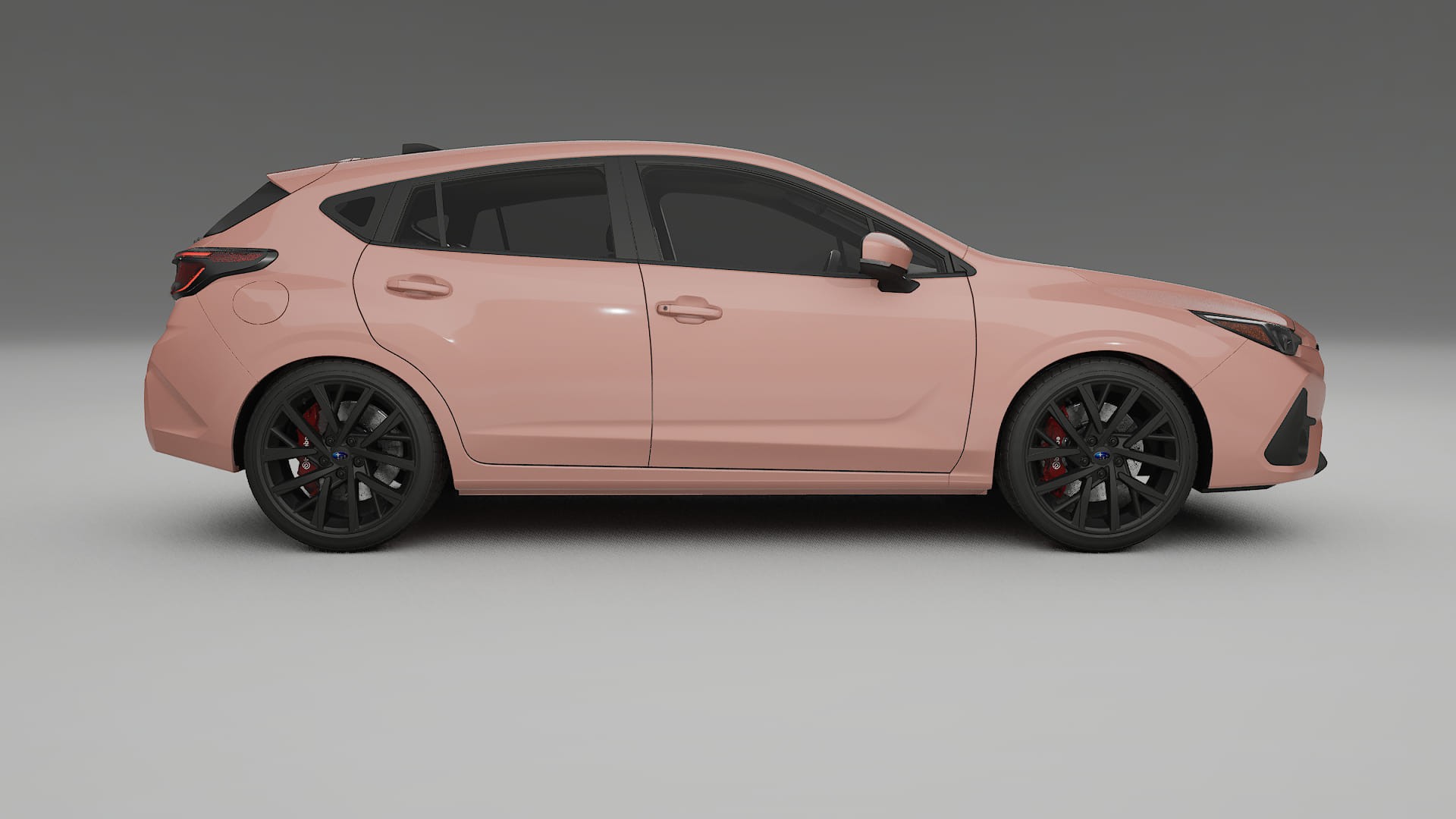 Subaru Impreza GU TPU Lackskyddsfilm | BLUSH Färgskiftande PPF – Komplett Förskuret Kit