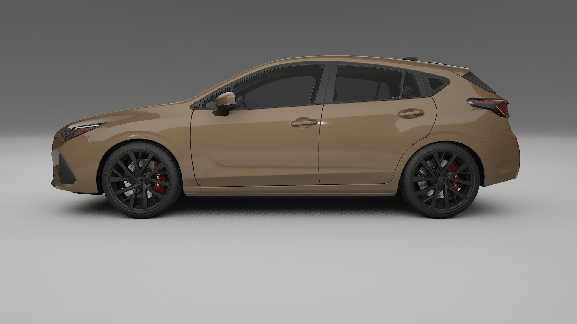 Subaru Impreza GU TPU Lackskyddsfilm | SAHARA Färgskiftande PPF – Komplett Förskuret Kit