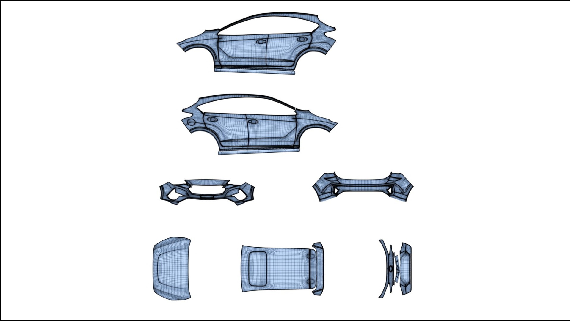 Subaru Impreza GU TPU Paint Protection Film | SAND Color Change PPF Full Pre-Cut Kit 2