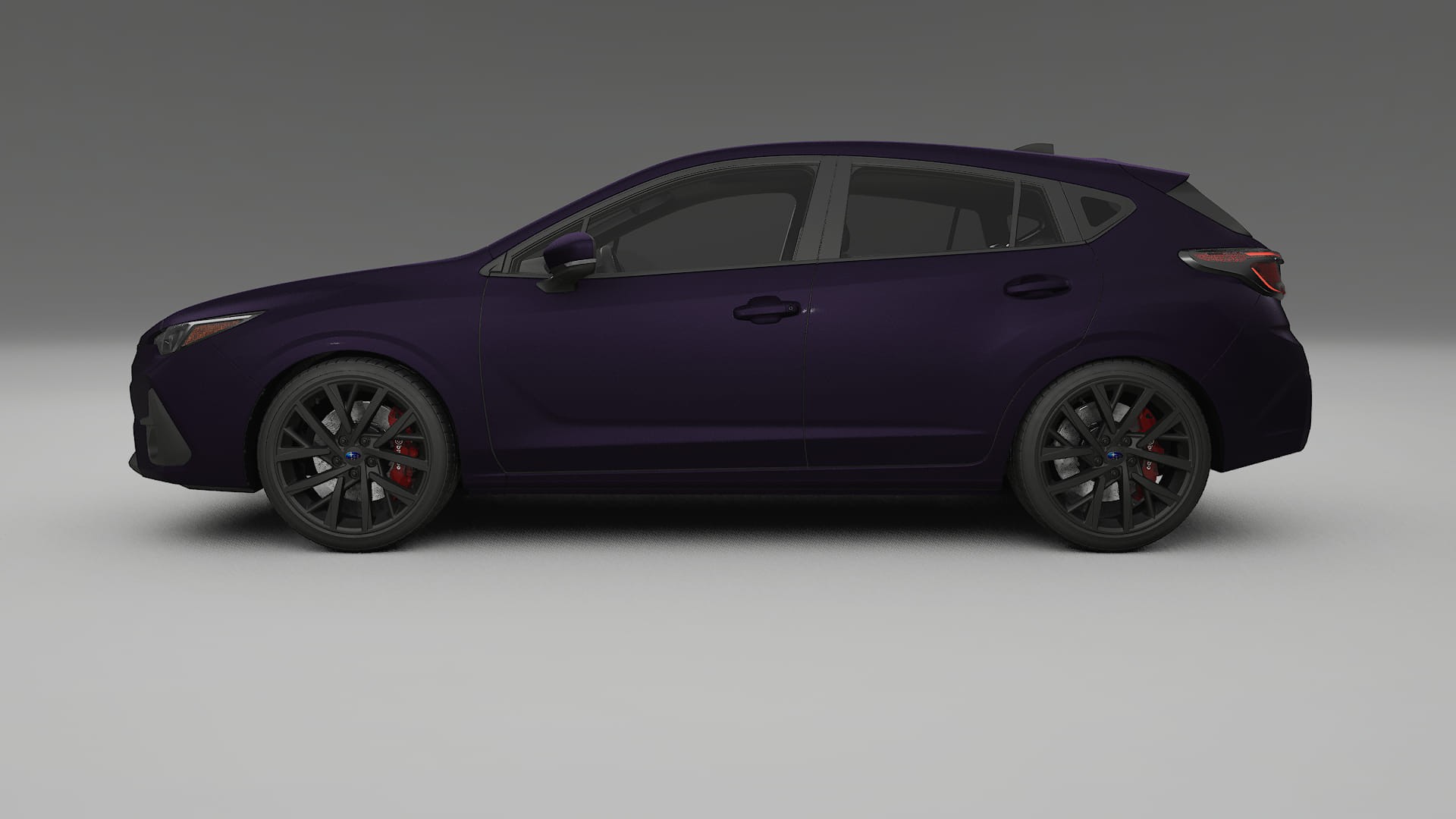 Subaru Impreza GU TPU Lackskyddsfilm | VIOLET Färgskiftande PPF – Komplett Förskuret Kit