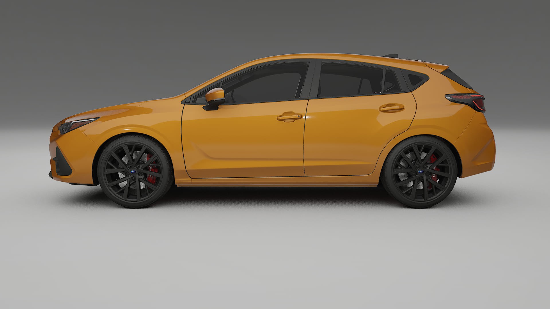 Subaru Impreza GU TPU Lackskyddsfilm | DAISY Färgskiftande PPF – Komplett Förskuret Kit