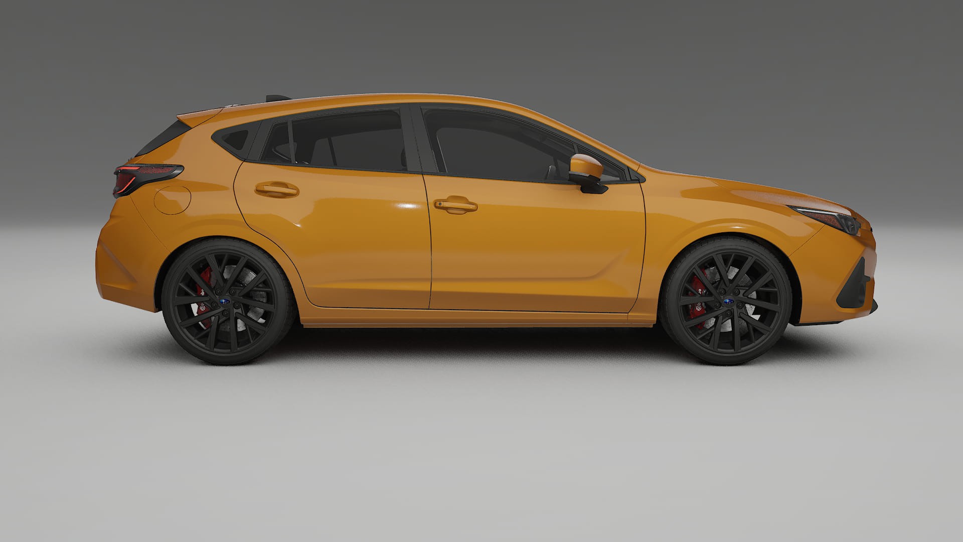 Subaru Impreza GU TPU Lackskyddsfilm | DAISY Färgskiftande PPF – Komplett Förskuret Kit