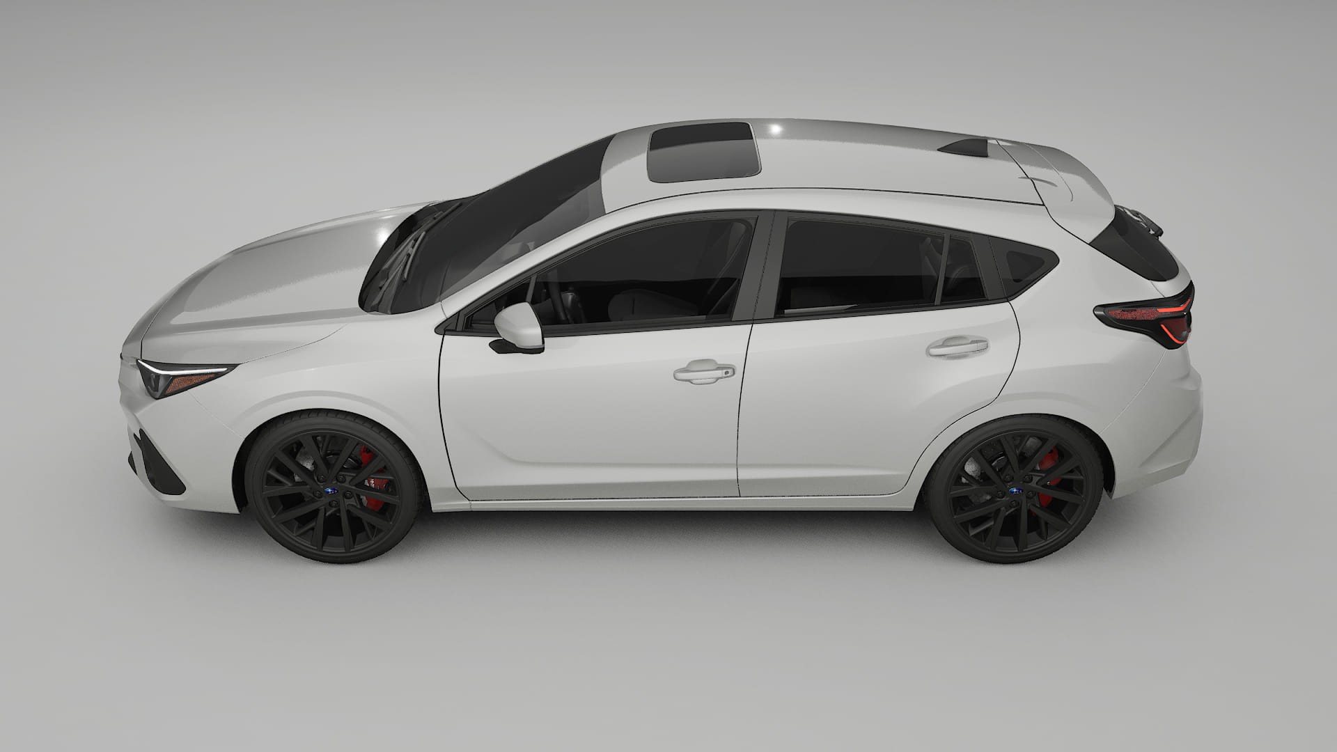 Subaru Impreza GU TPU Lackskyddsfilm | PEARL Färgskiftande PPF – Komplett Förskuret Kit