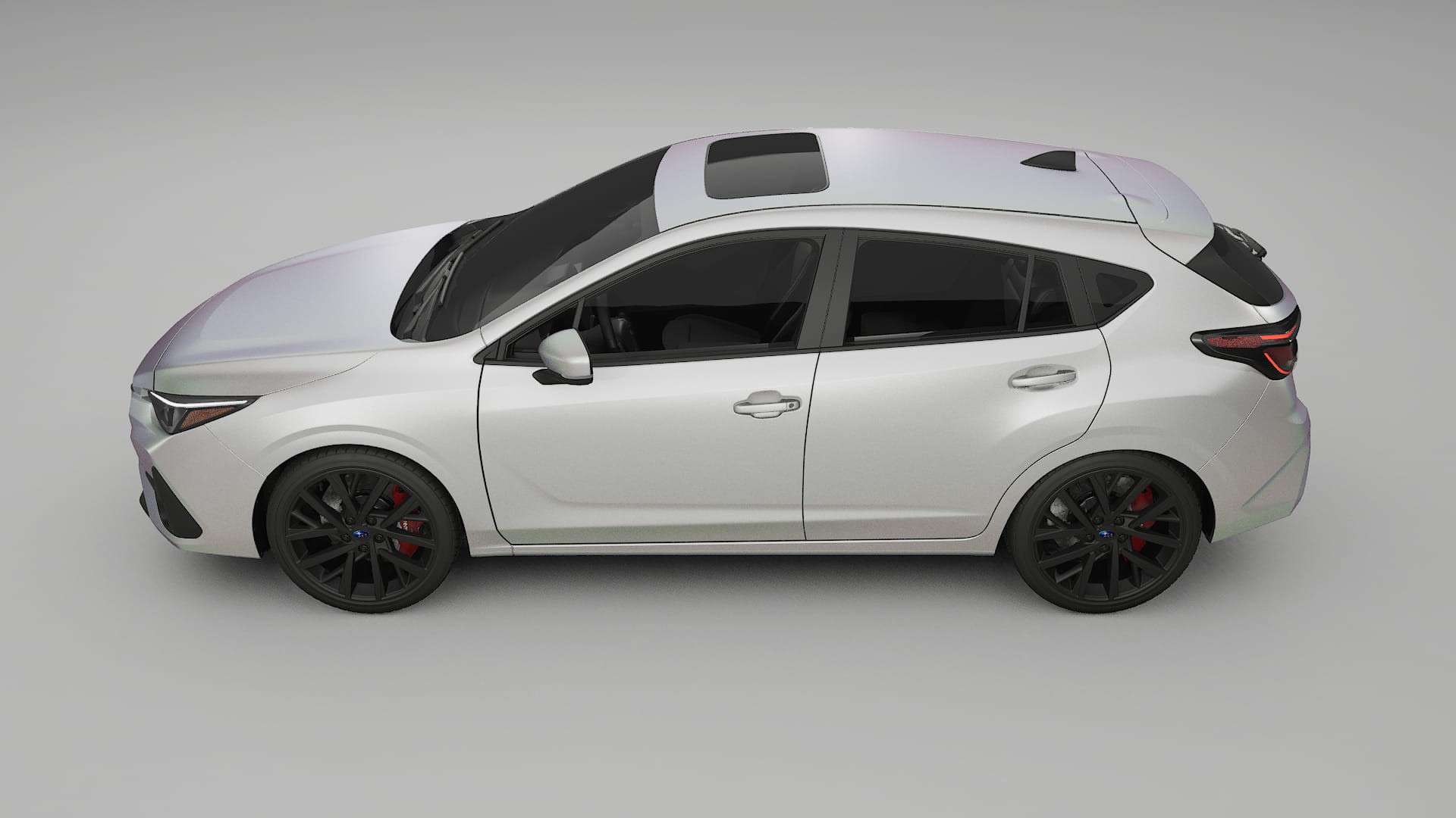 Subaru Impreza GU TPU Lackskyddsfilm | NEBULA Färgskiftande PPF – Komplett Förskuret Kit