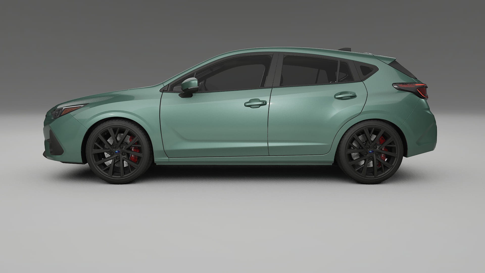 Subaru Impreza GU TPU Lackskyddsfilm | EVERGREEN Färgskiftande PPF – Komplett Förskuret Kit