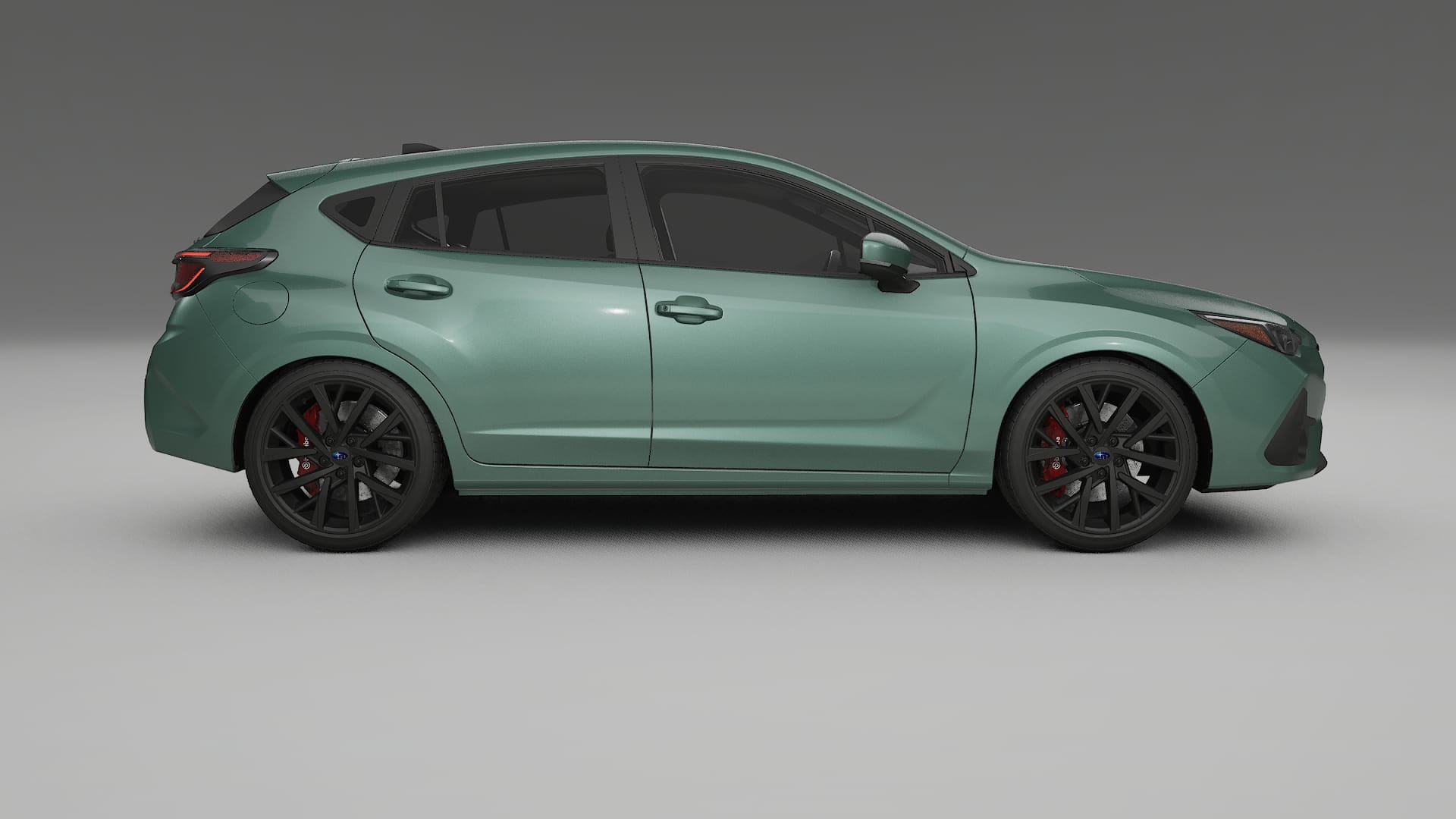 Subaru Impreza GU TPU Lackskyddsfilm | EVERGREEN Färgskiftande PPF – Komplett Förskuret Kit