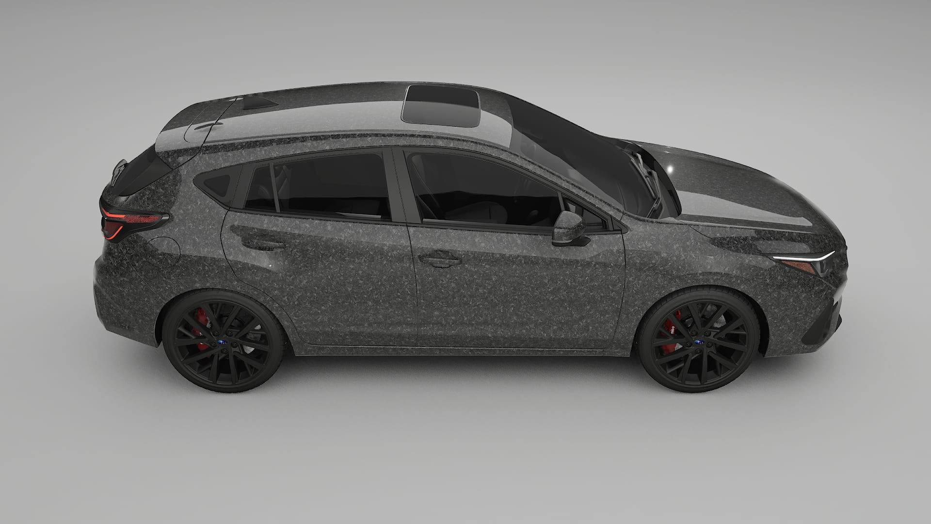 Subaru Impreza GU TPU Lackskyddsfilm | FORGED S Färgskiftande PPF – Komplett Förskuret Kit