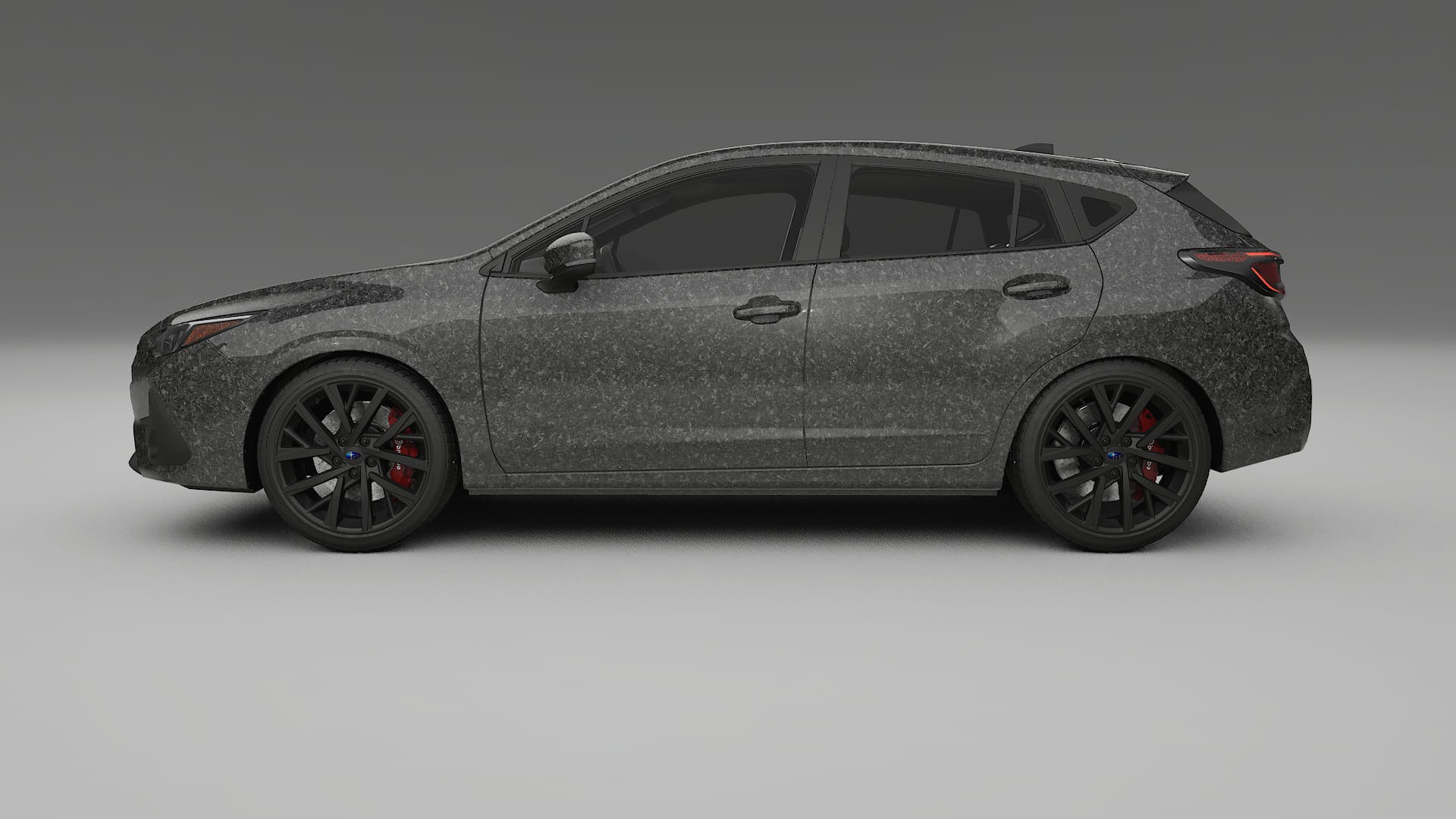 Subaru Impreza GU TPU Lackskyddsfilm | FORGED S Färgskiftande PPF – Komplett Förskuret Kit