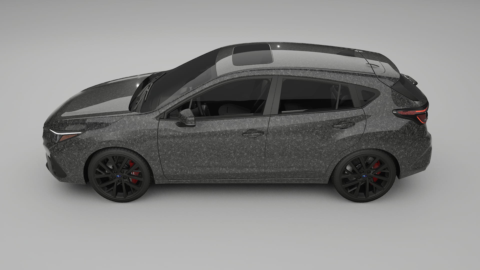 Subaru Impreza GU TPU Lackskyddsfilm | FORGED S Färgskiftande PPF – Komplett Förskuret Kit