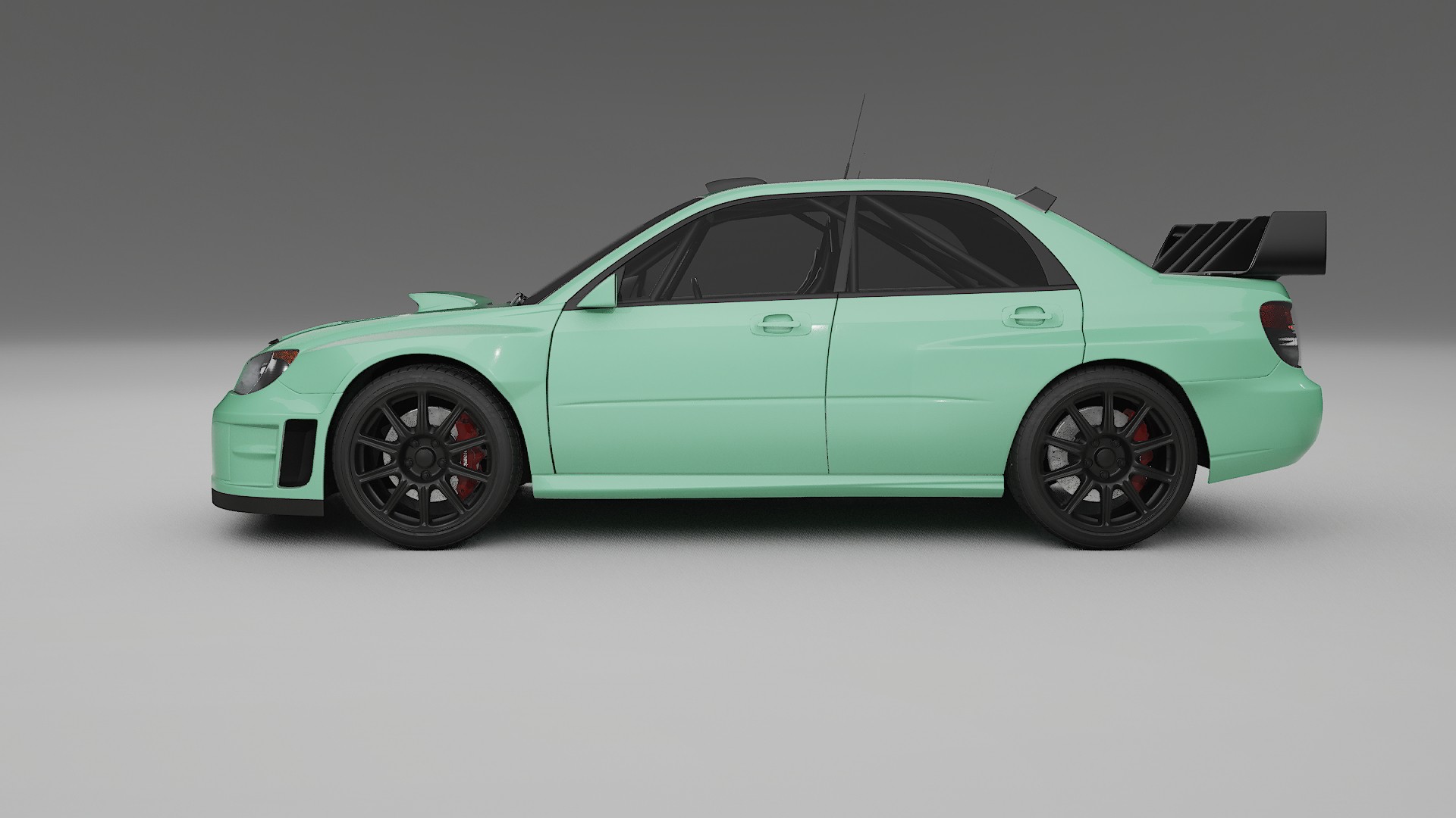 Subaru Impreza WRC GD TPU Lackskyddsfilm | DUSTY Färgskiftande PPF – Komplett Förskuret Kit