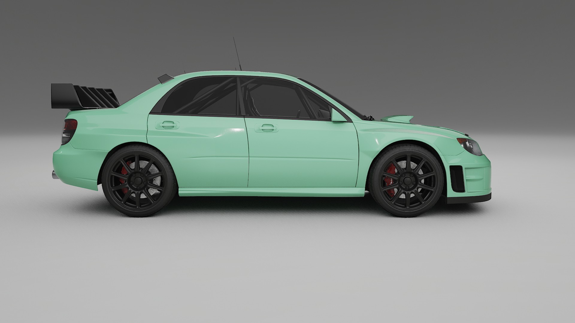 Subaru Impreza WRC GD TPU Lackskyddsfilm | DUSTY Färgskiftande PPF – Komplett Förskuret Kit