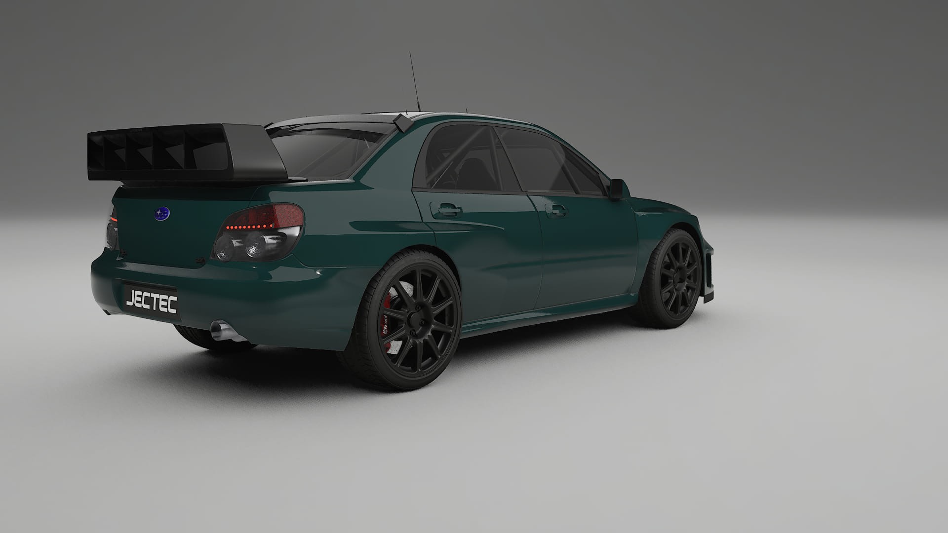 Subaru Impreza WRC GD TPU Lackskyddsfilm | INFERNO Färgskiftande PPF – Komplett Förskuret Kit