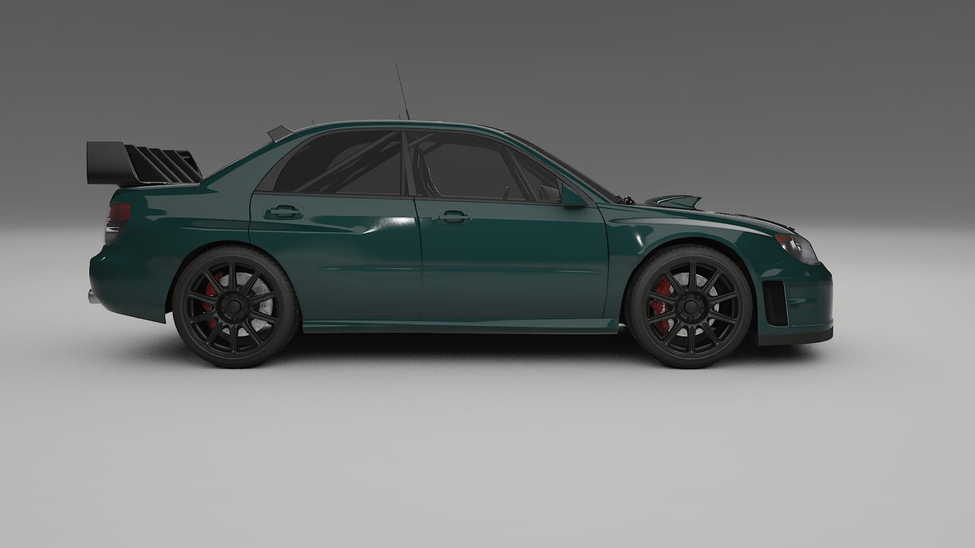 Subaru Impreza WRC GD TPU Lackskyddsfilm | INFERNO Färgskiftande PPF – Komplett Förskuret Kit