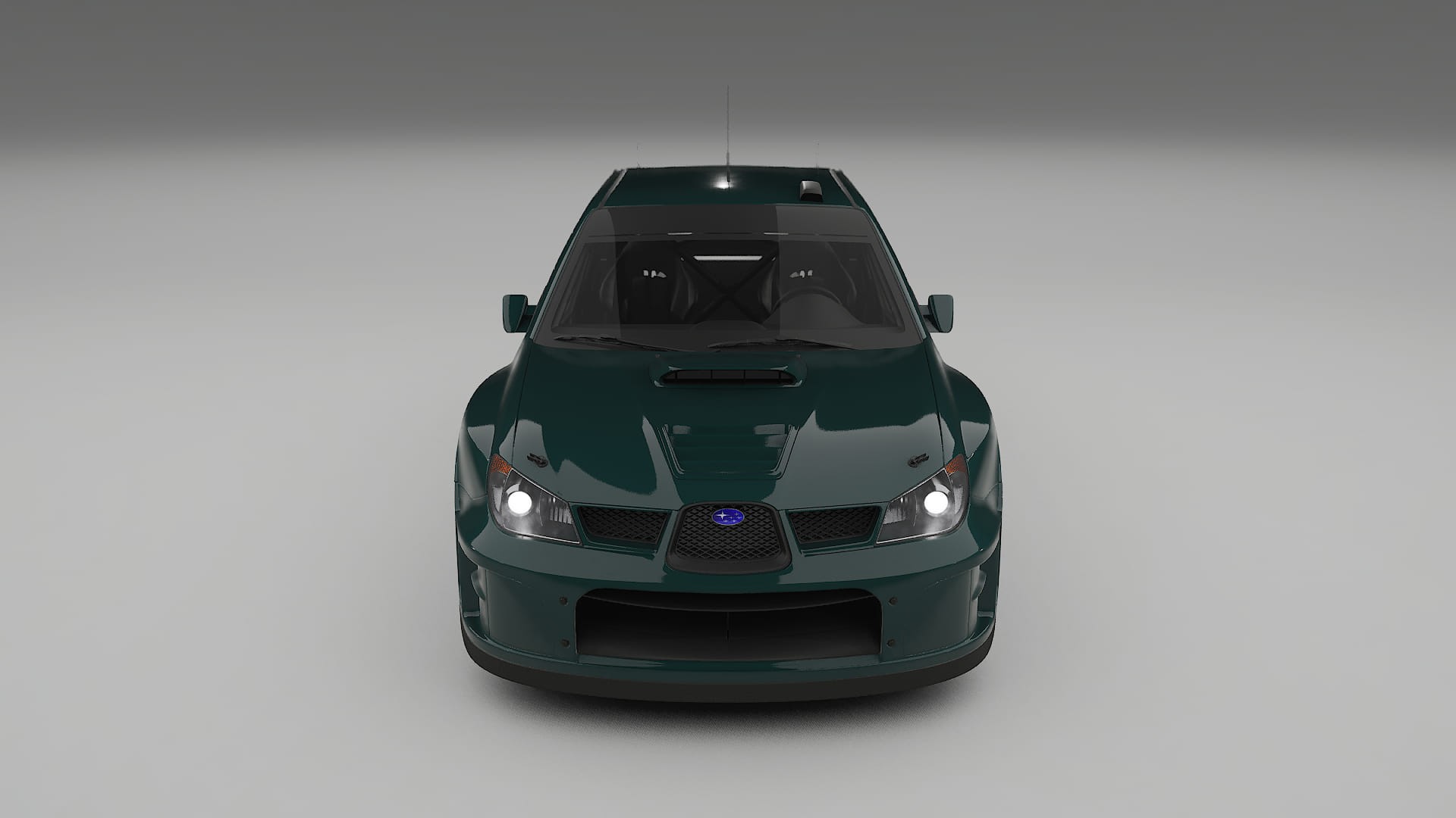 Subaru Impreza WRC GD TPU Lackskyddsfilm | INFERNO Färgskiftande PPF – Komplett Förskuret Kit