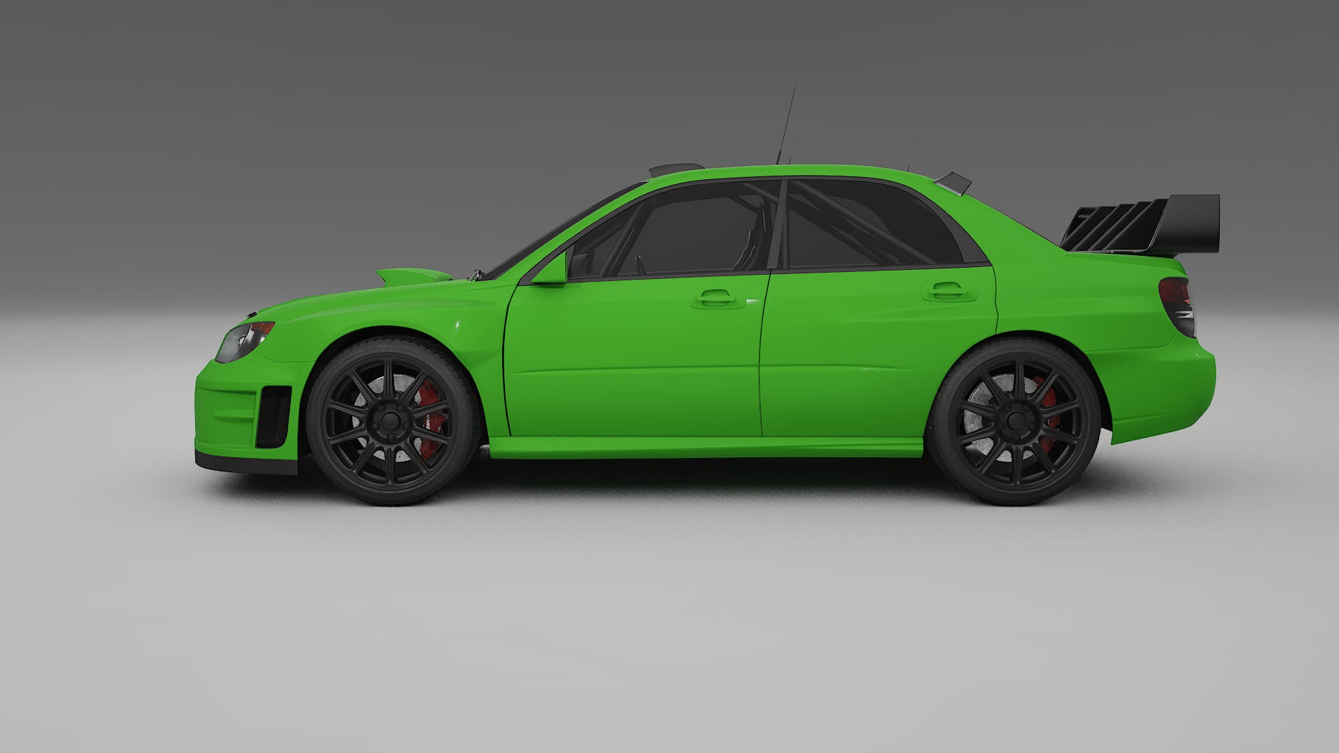 Subaru Impreza WRC GD TPU Lackskyddsfilm | VENOM Färgskiftande PPF – Komplett Förskuret Kit