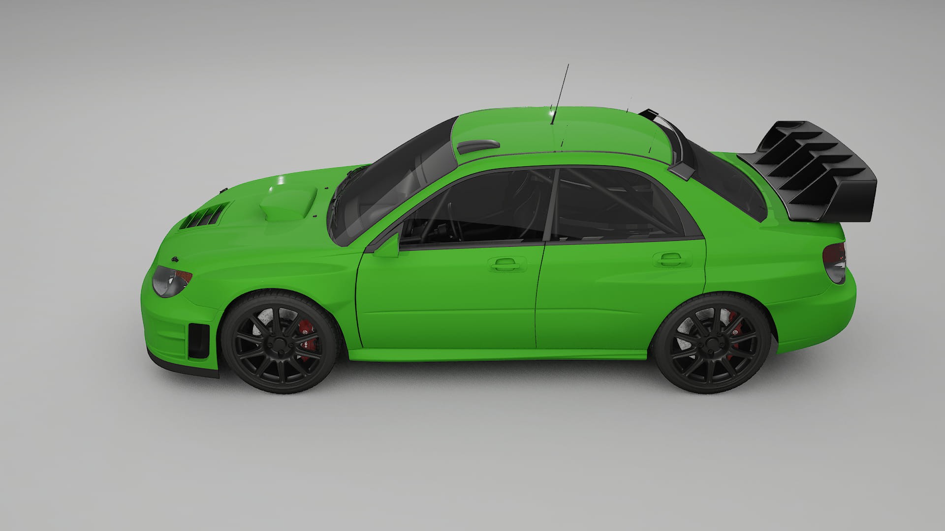 Subaru Impreza WRC GD TPU Lackskyddsfilm | VENOM Färgskiftande PPF – Komplett Förskuret Kit