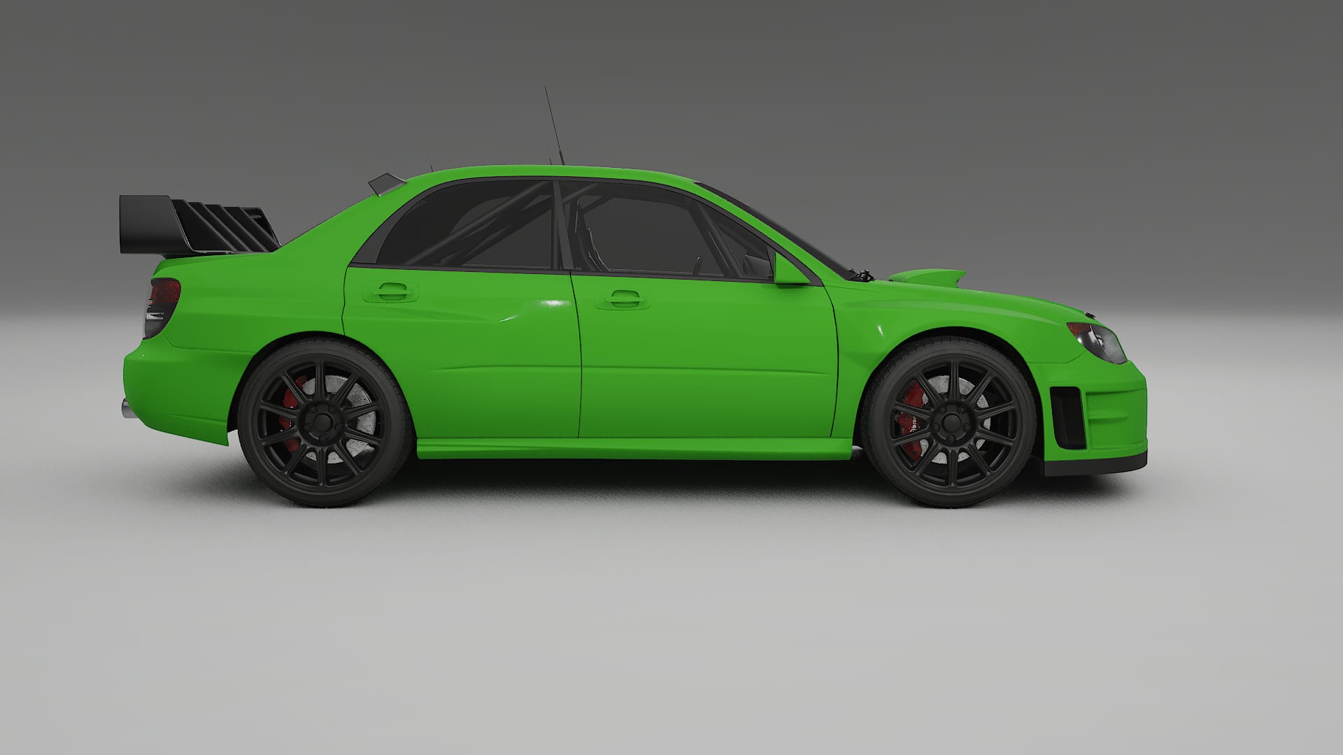 Subaru Impreza WRC GD TPU Lackskyddsfilm | VENOM Färgskiftande PPF – Komplett Förskuret Kit