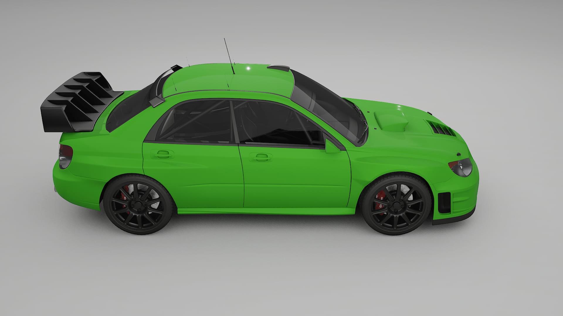 Subaru Impreza WRC GD TPU Lackskyddsfilm | VENOM Färgskiftande PPF – Komplett Förskuret Kit