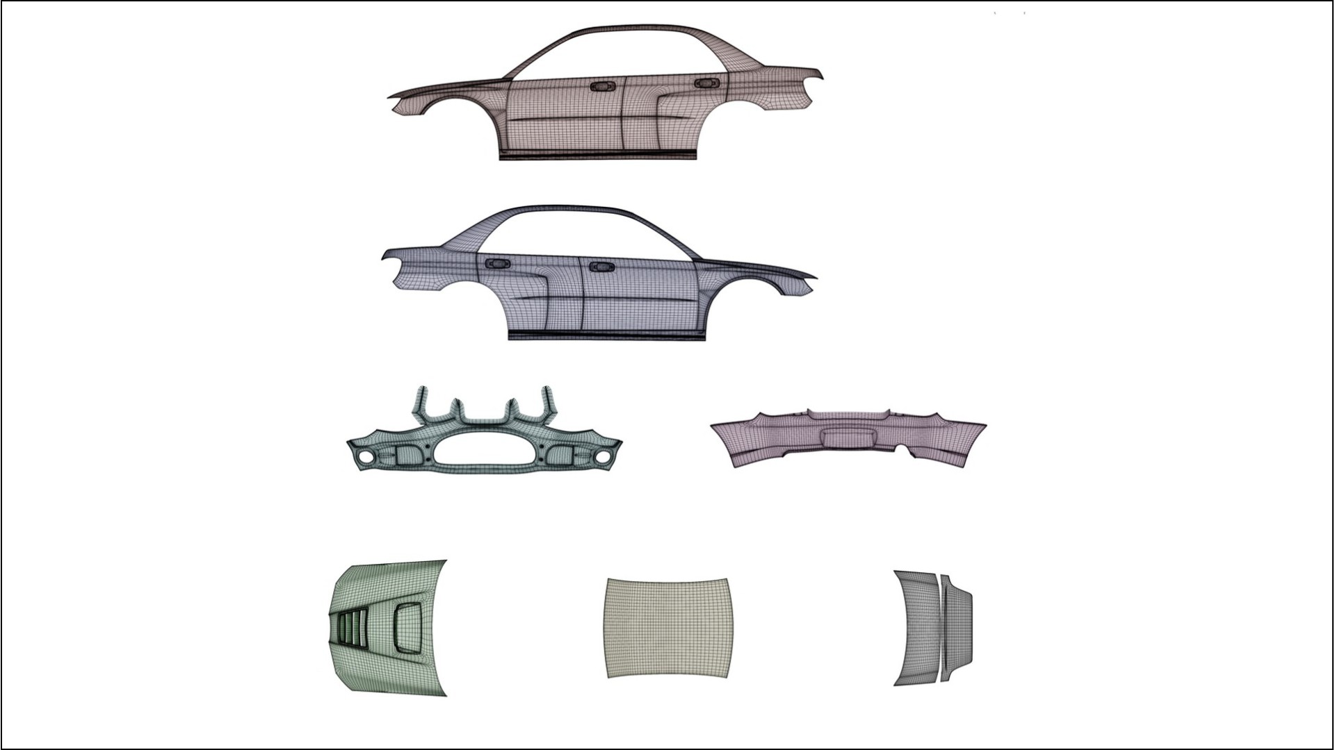 Subaru Impreza WRC GD TPU Lackskyddsfilm | JEWEL Färgskiftande PPF – Komplett Förskuret Kit